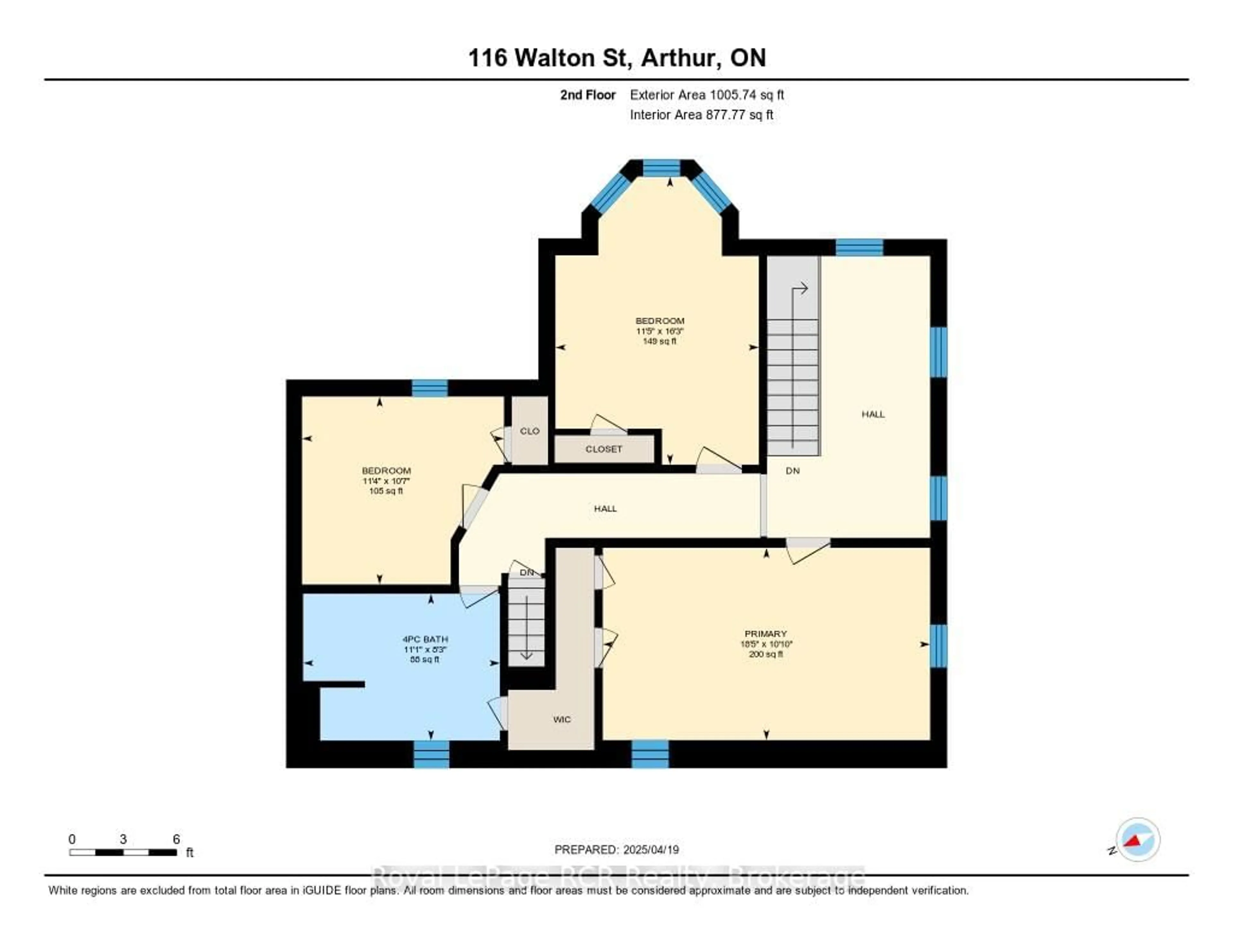 Floor plan for 116 Walton St, Wellington North Ontario N0G 1A0