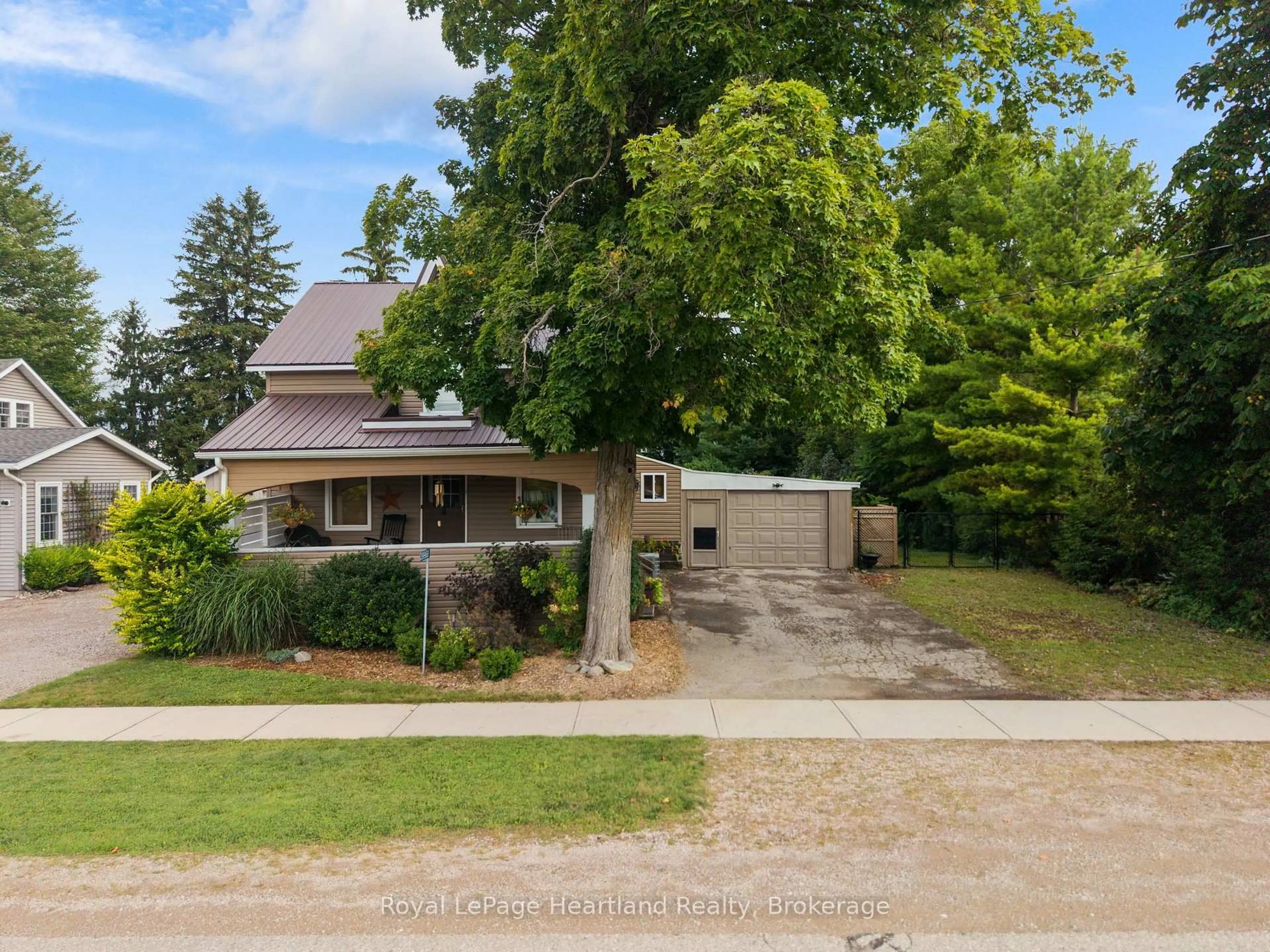 A pic from outside/outdoor area/front of a property/back of a property/a pic from drone, street for 39968 Kippen Rd, Bluewater Ontario N0M 2E0