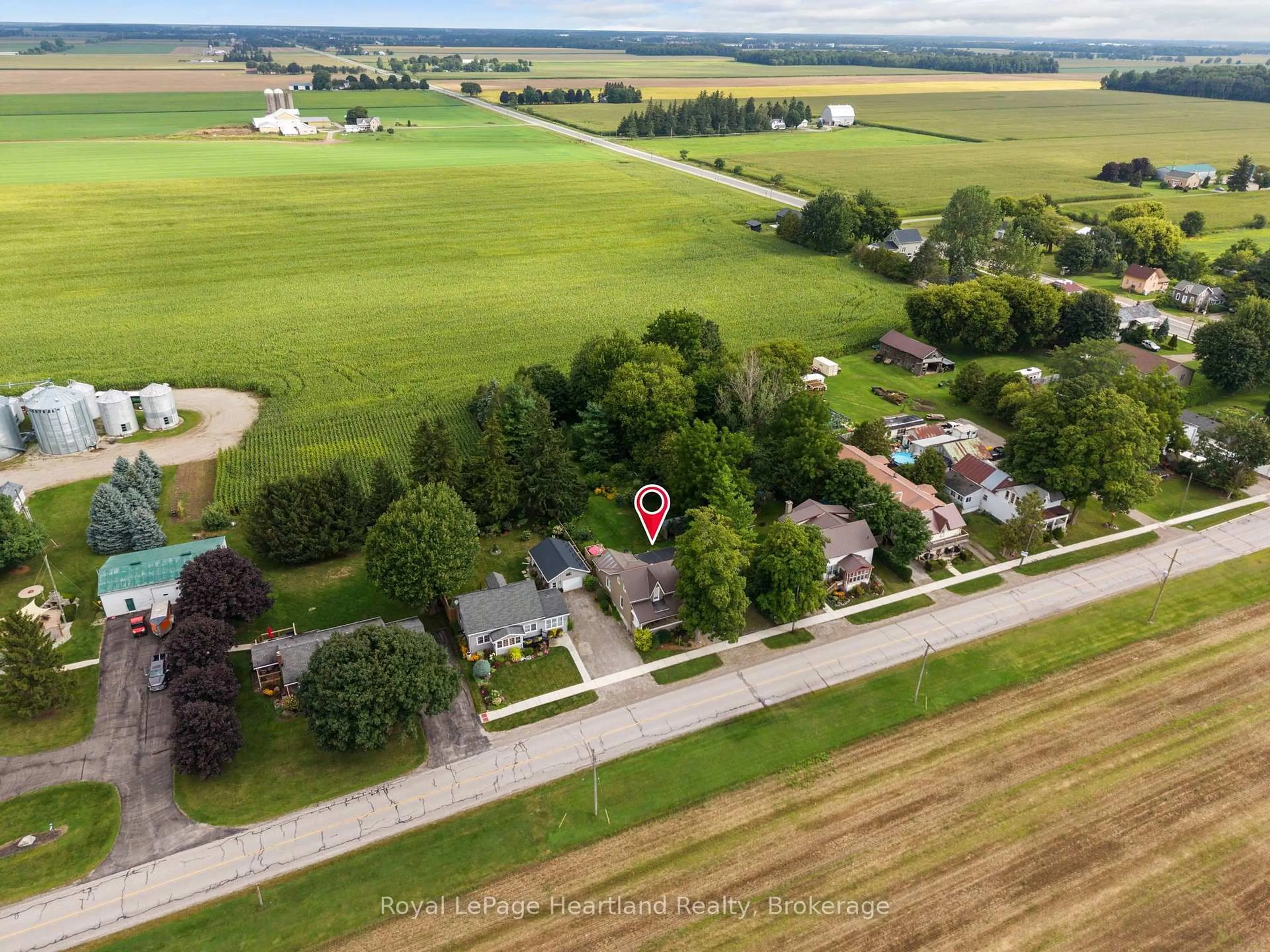 A pic from outside/outdoor area/front of a property/back of a property/a pic from drone, street for 39968 Kippen Rd, Bluewater Ontario N0M 2E0