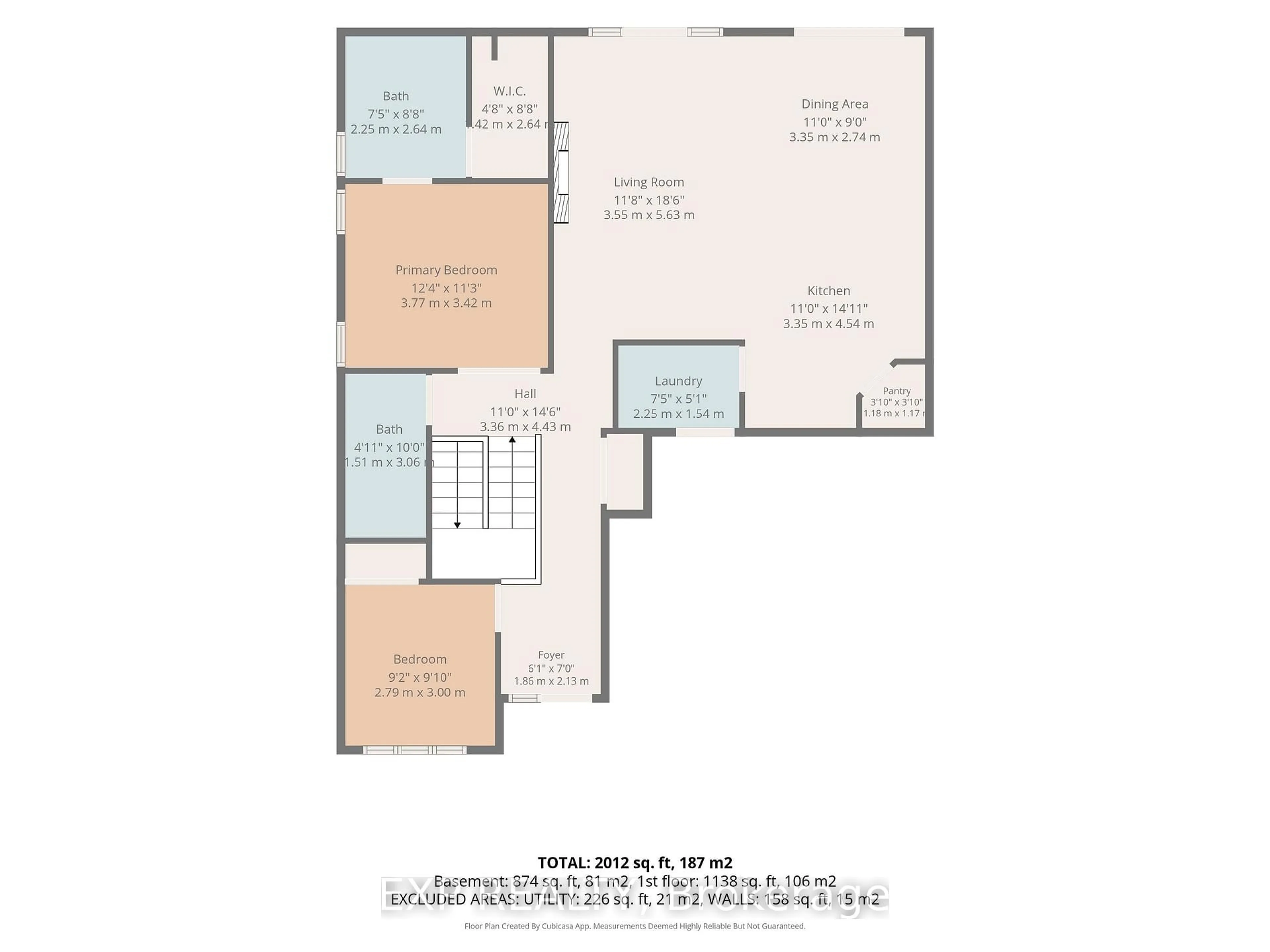 Floor plan for 430 Head St #22, Strathroy-Caradoc Ontario N7G 2K2