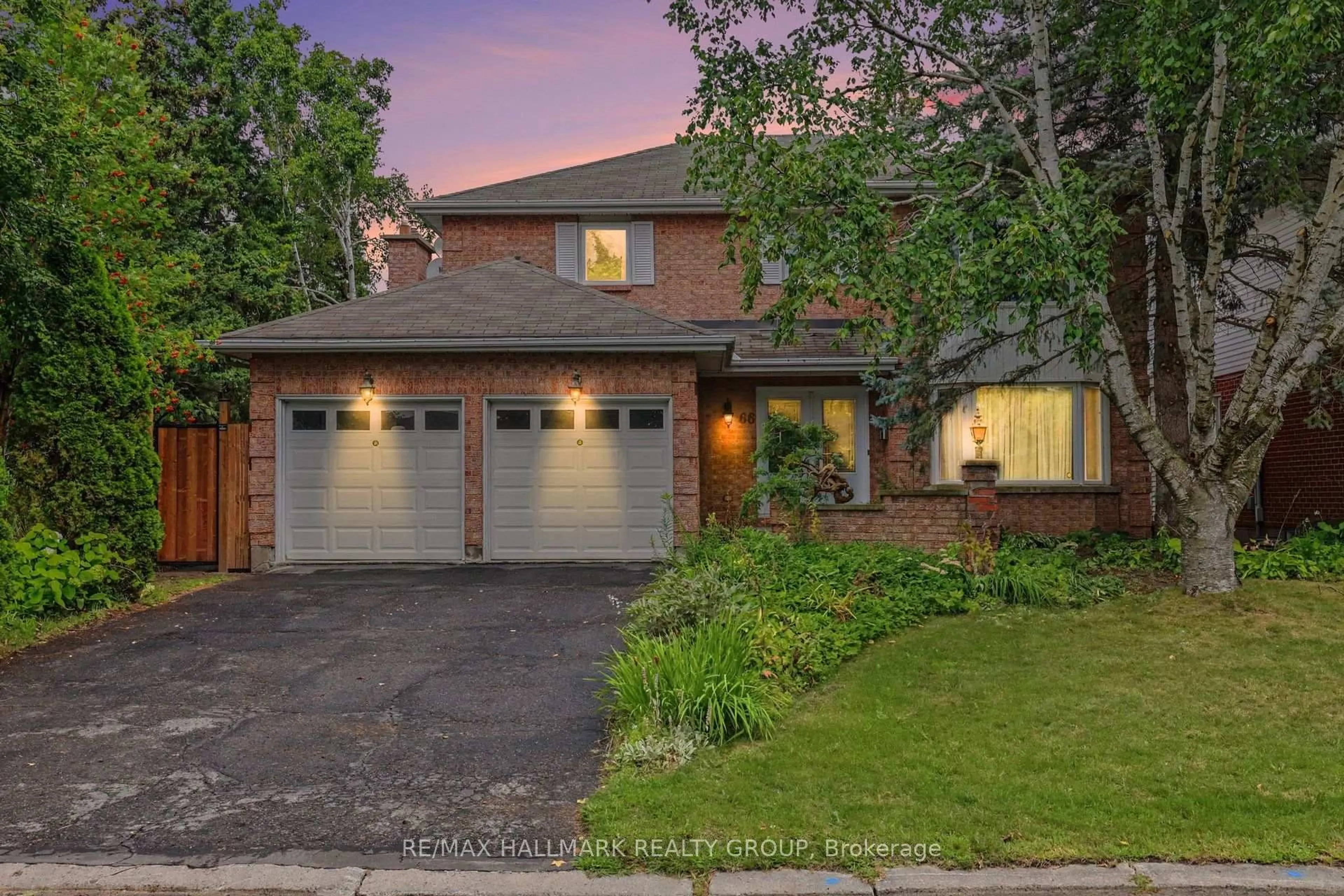 Home with brick exterior material, street for 66 Bateman Dr, Ottawa Ontario K2G 5H5