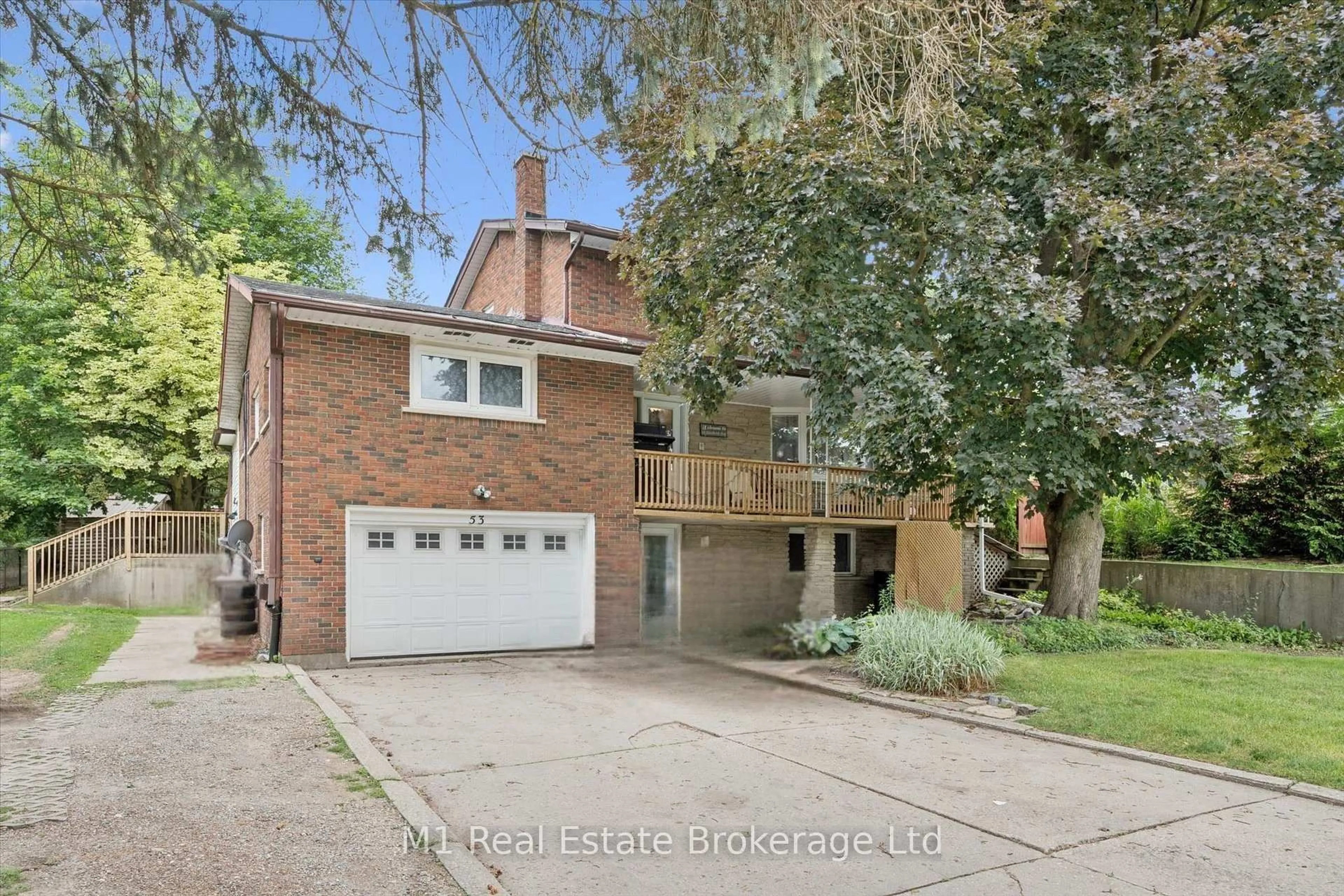 Home with brick exterior material, street for 53 Janefield Ave, Guelph Ontario N1G 2L4