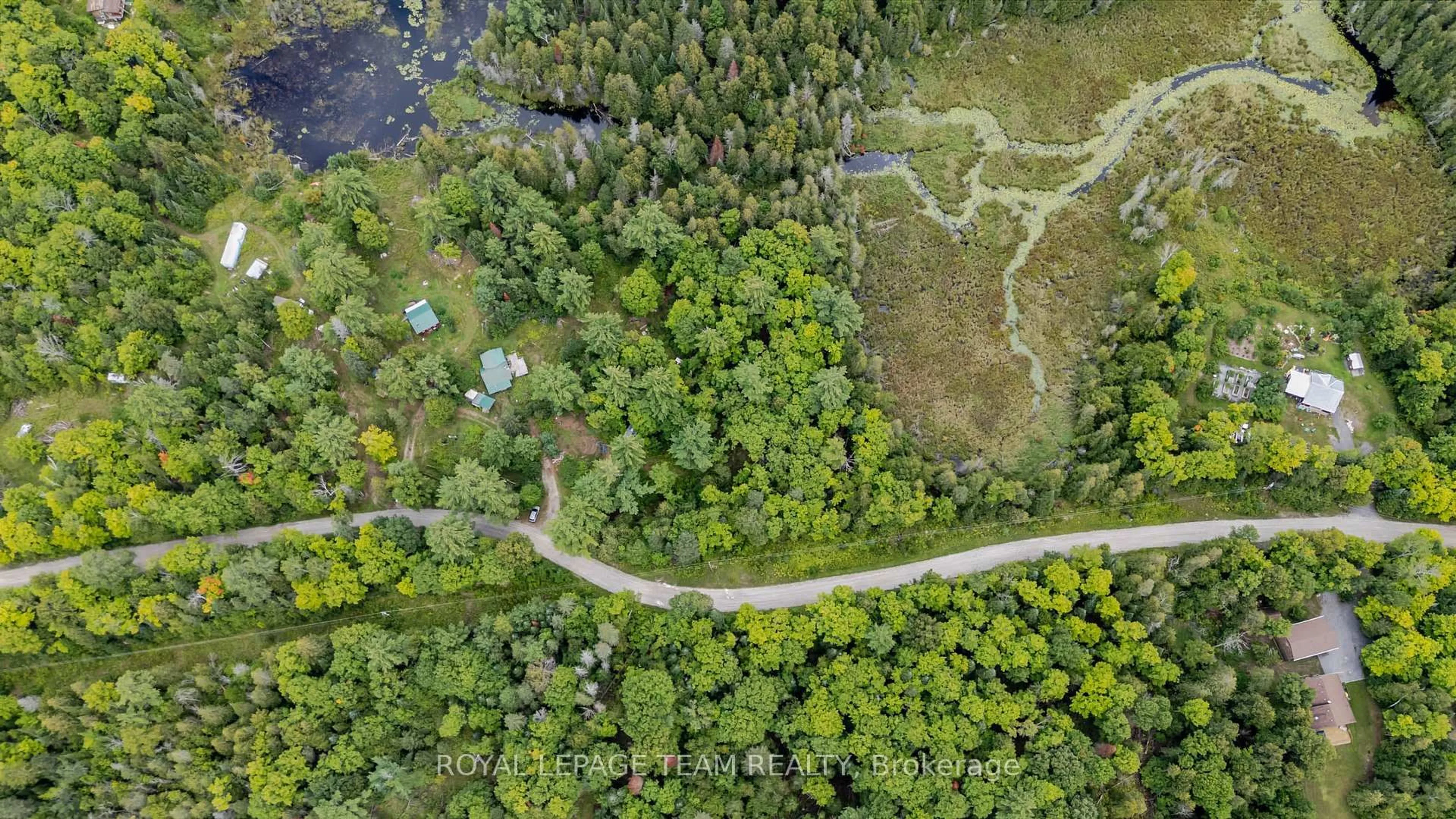 A pic from outside/outdoor area/front of a property/back of a property/a pic from drone, forest/trees view for 884 Concession 7 Rd, Lanark Ontario K0G 1K0