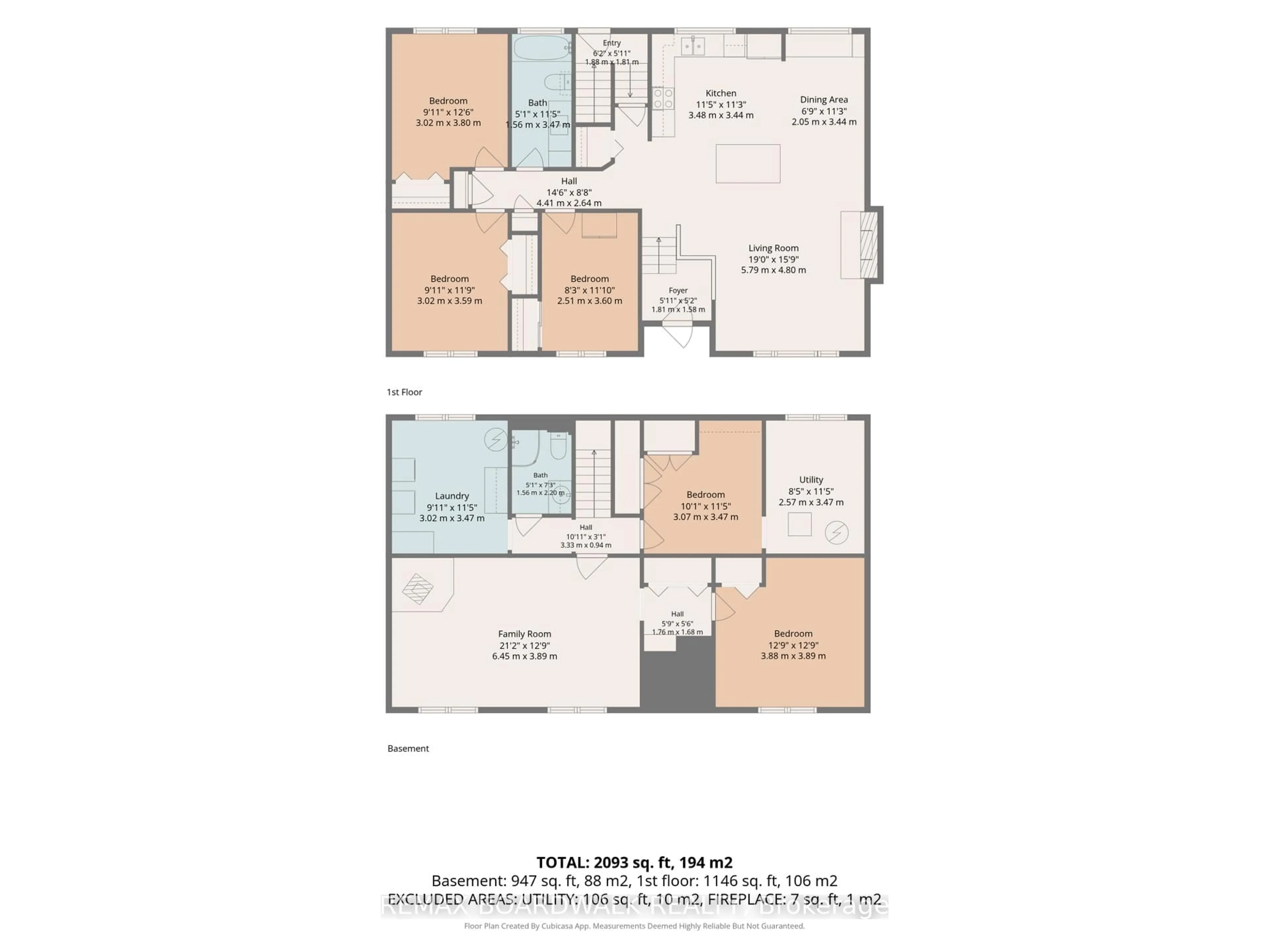 Floor plan for 2106 County Road 2 Rd, Edwardsburgh/Cardinal Ontario K0E 1T1
