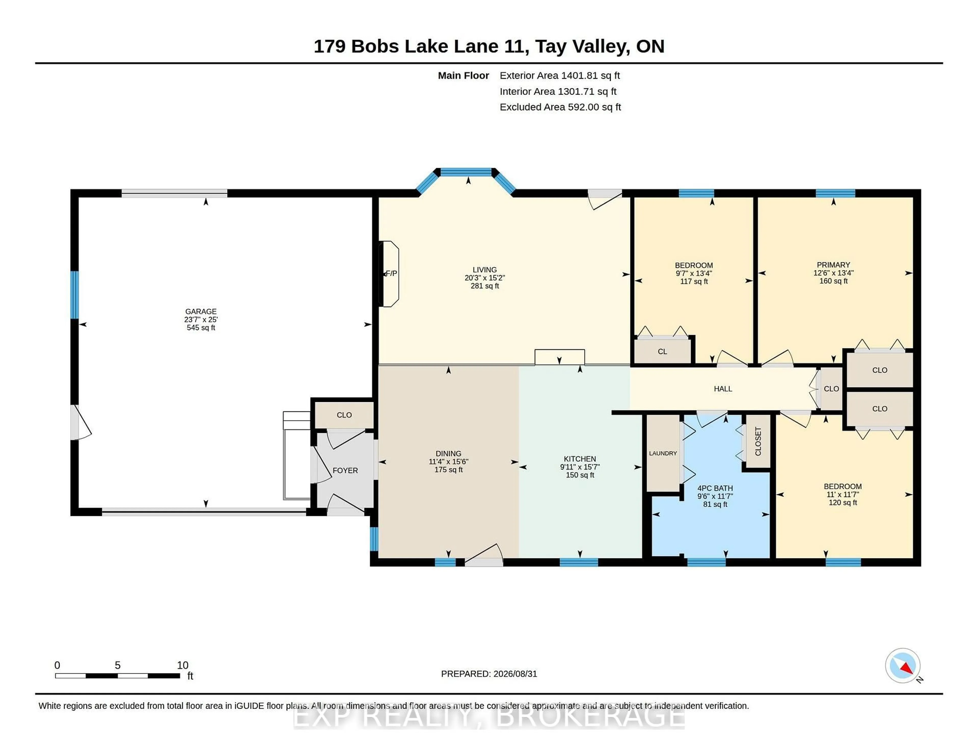 Floor plan for 179 BOBS LAKE LANE 11, Maberly Ontario K0H 2B0