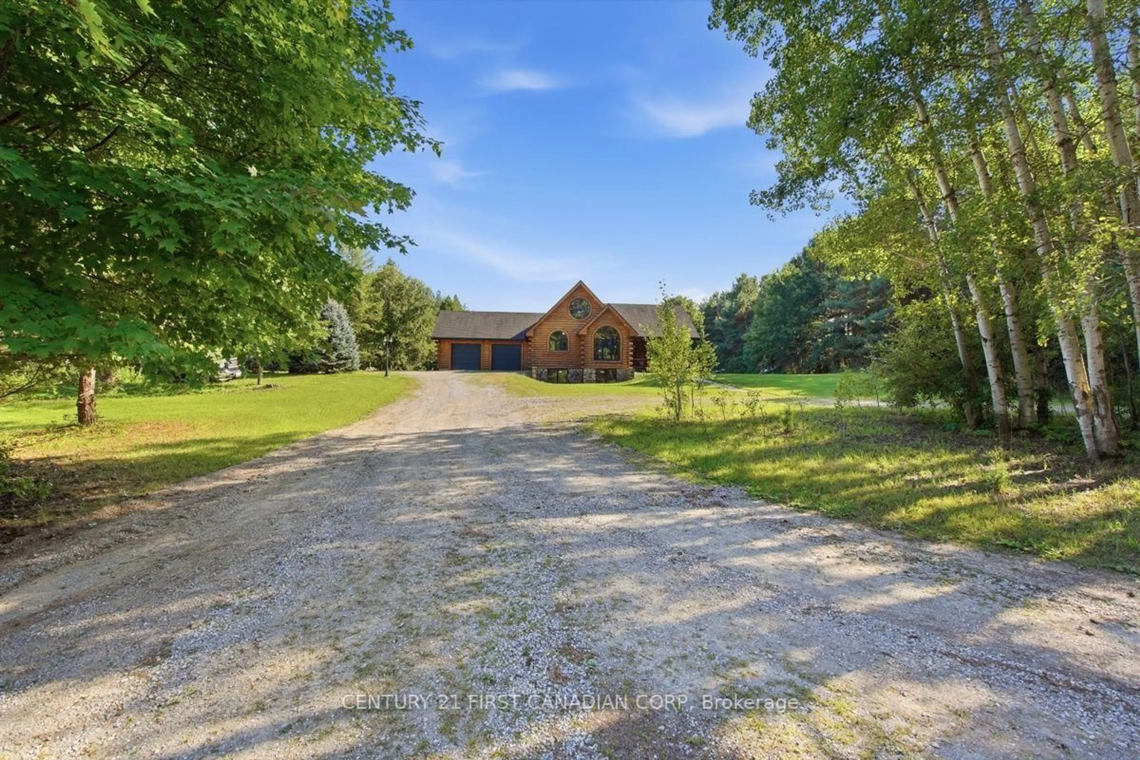A pic from outside/outdoor area/front of a property/back of a property/a pic from drone, water/lake/river/ocean view for 31998 Scout Rd, North Middlesex Ontario N0M 2N0