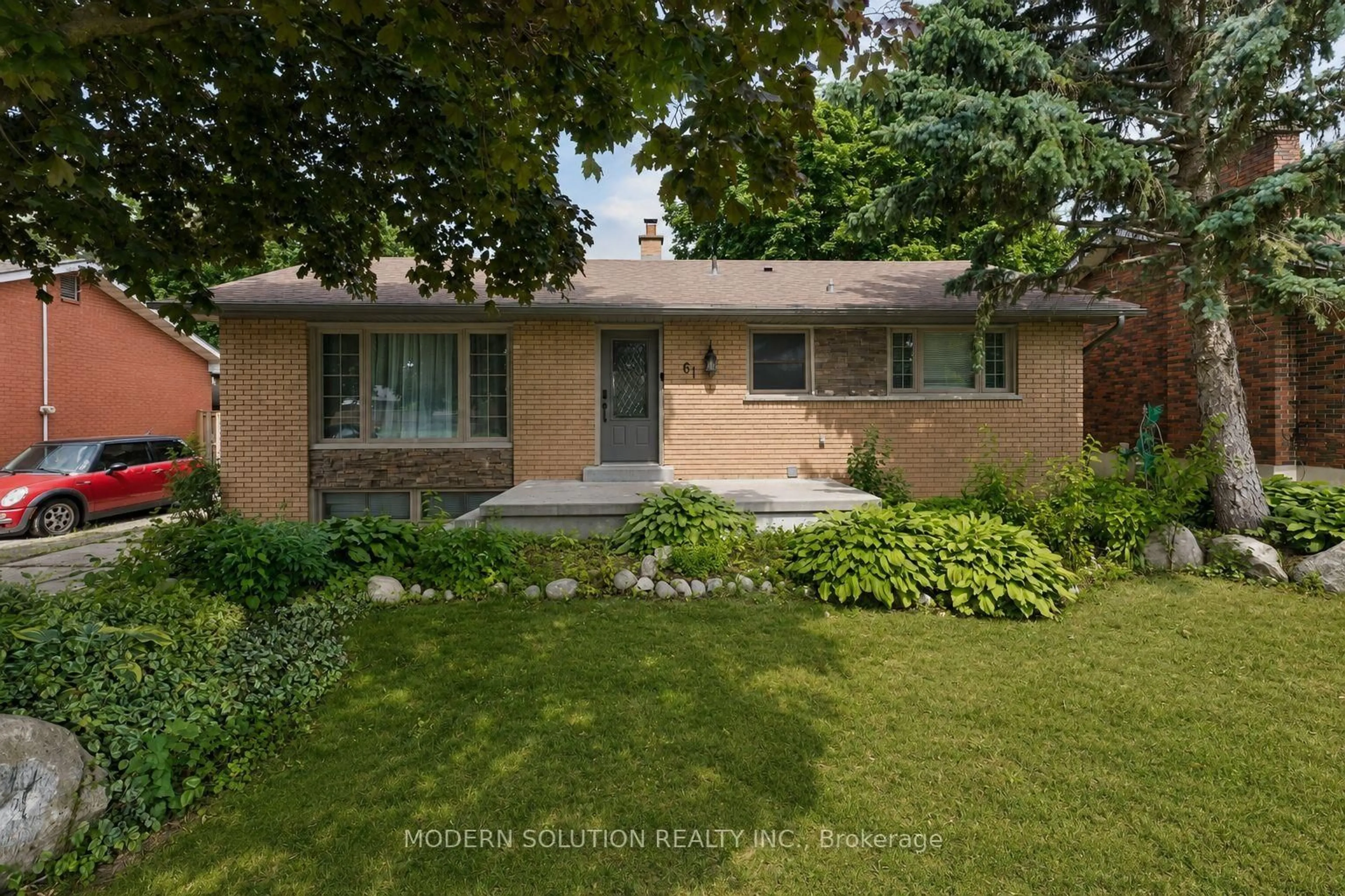 Home with brick exterior material, street for 61 Godfrey Dr, London East Ontario N5V 2E8