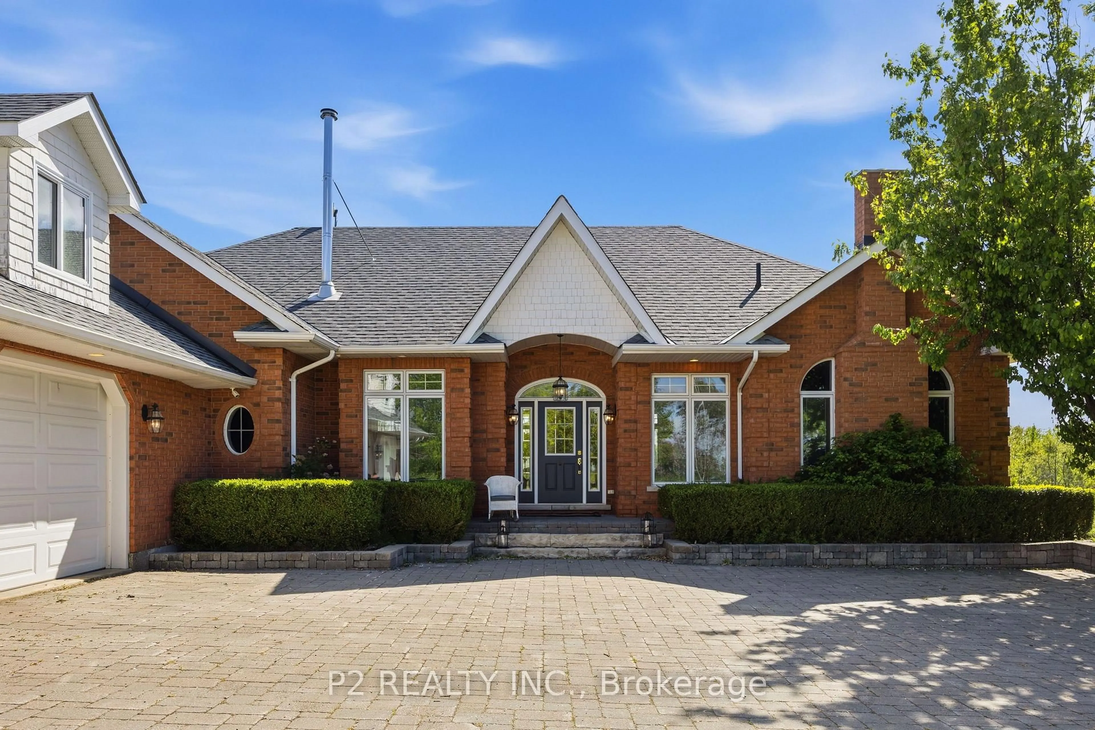 Home with brick exterior material, street for 444 Fieldside Rd, Kawartha Lakes Ontario K9V 4R6