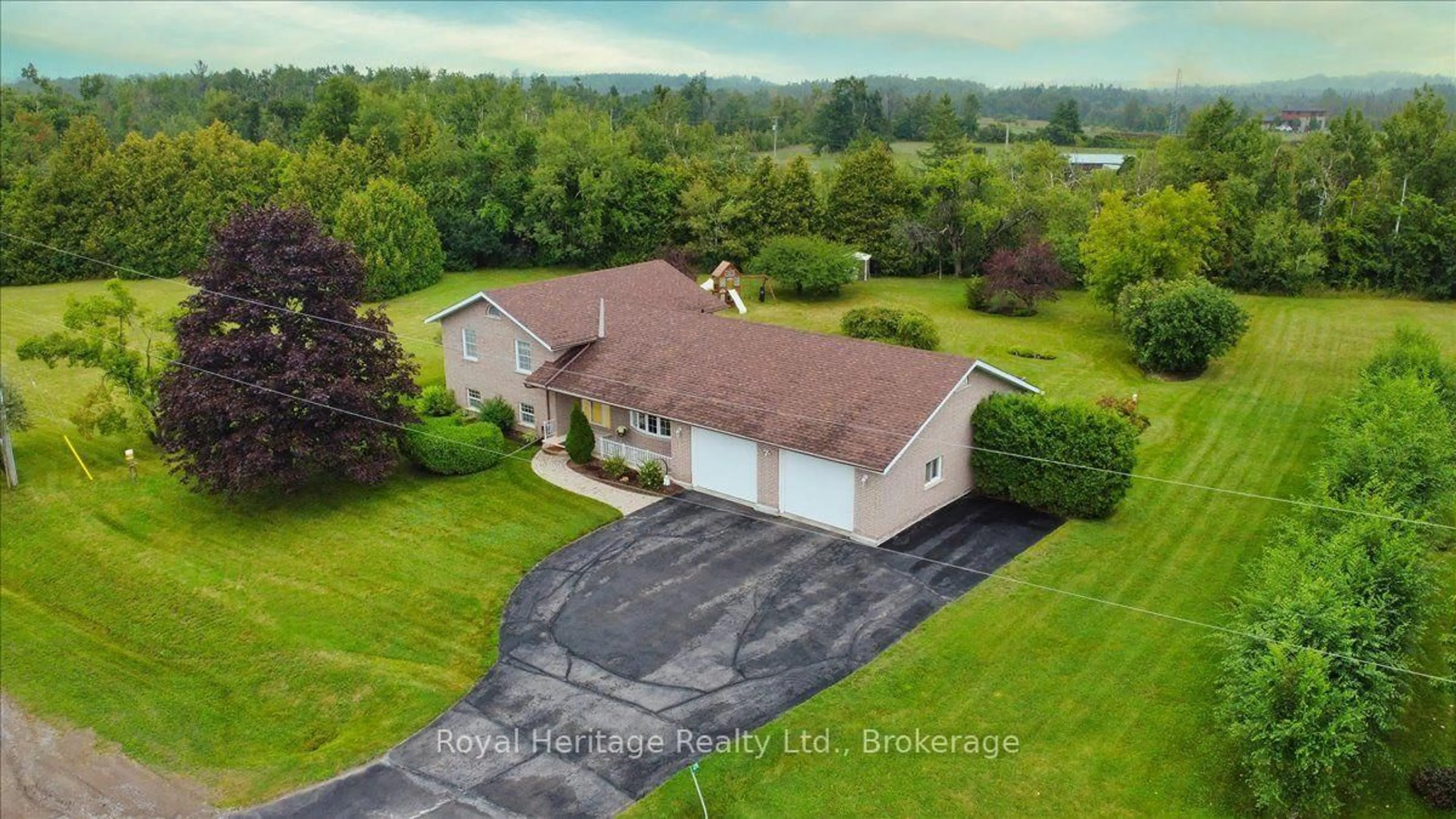 A pic from outside/outdoor area/front of a property/back of a property/a pic from drone, water/lake/river/ocean view for 476 Emily Park Rd, Kawartha Lakes Ontario K0L 2W0