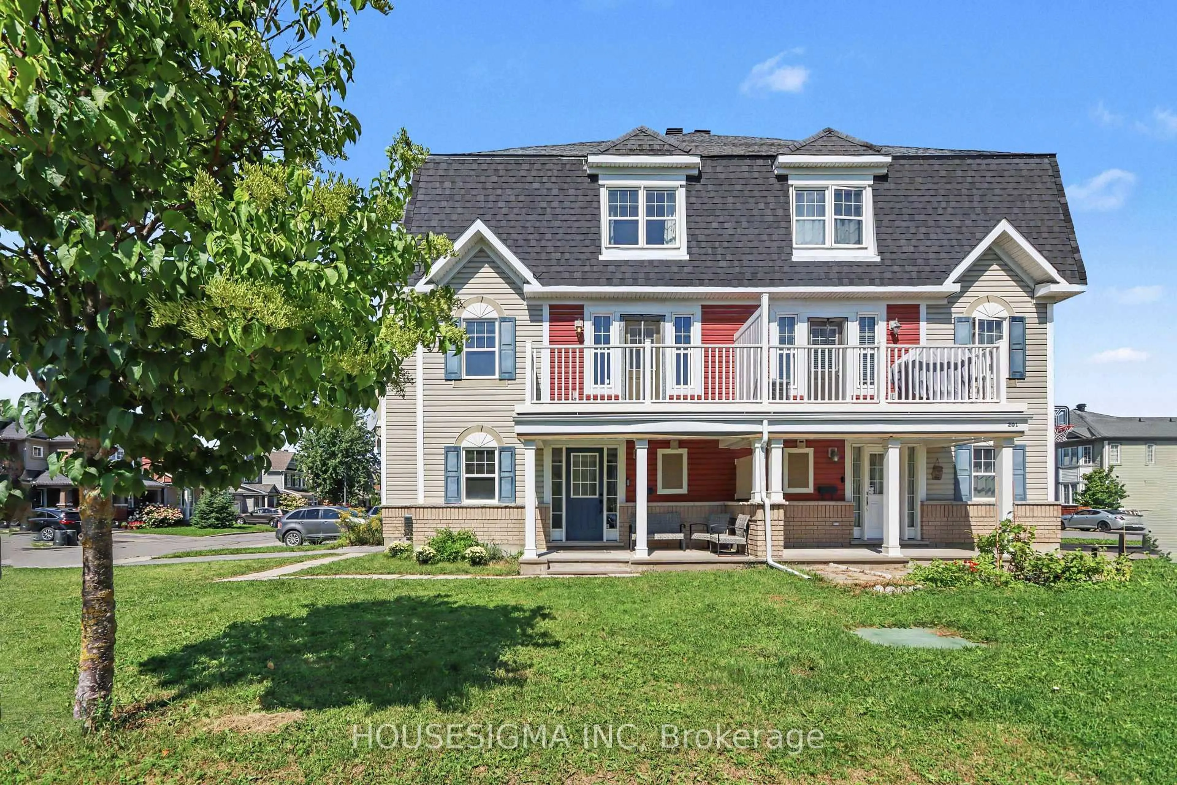 A pic from outside/outdoor area/front of a property/back of a property/a pic from drone, unknown for 110 Pennant Ave, Ottawa Ontario K2J 5W6