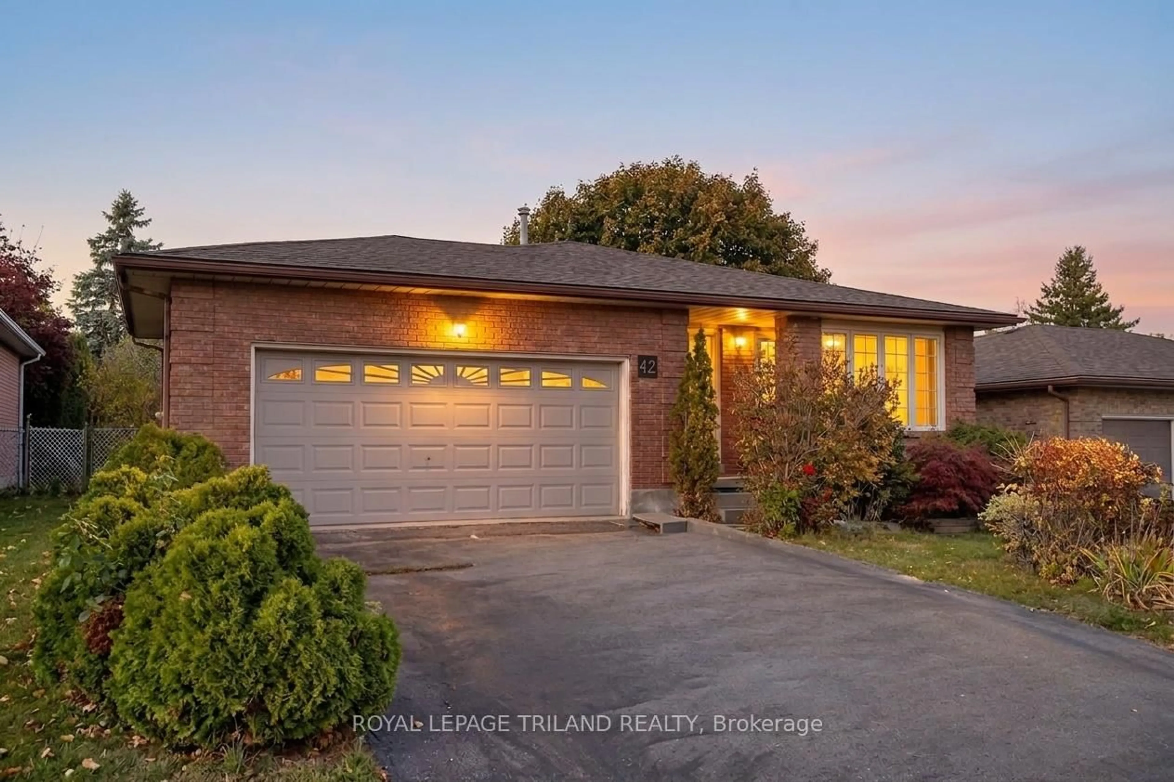 Home with brick exterior material, street for 42 Applegreen Grve, London South Ontario N6J 4K4