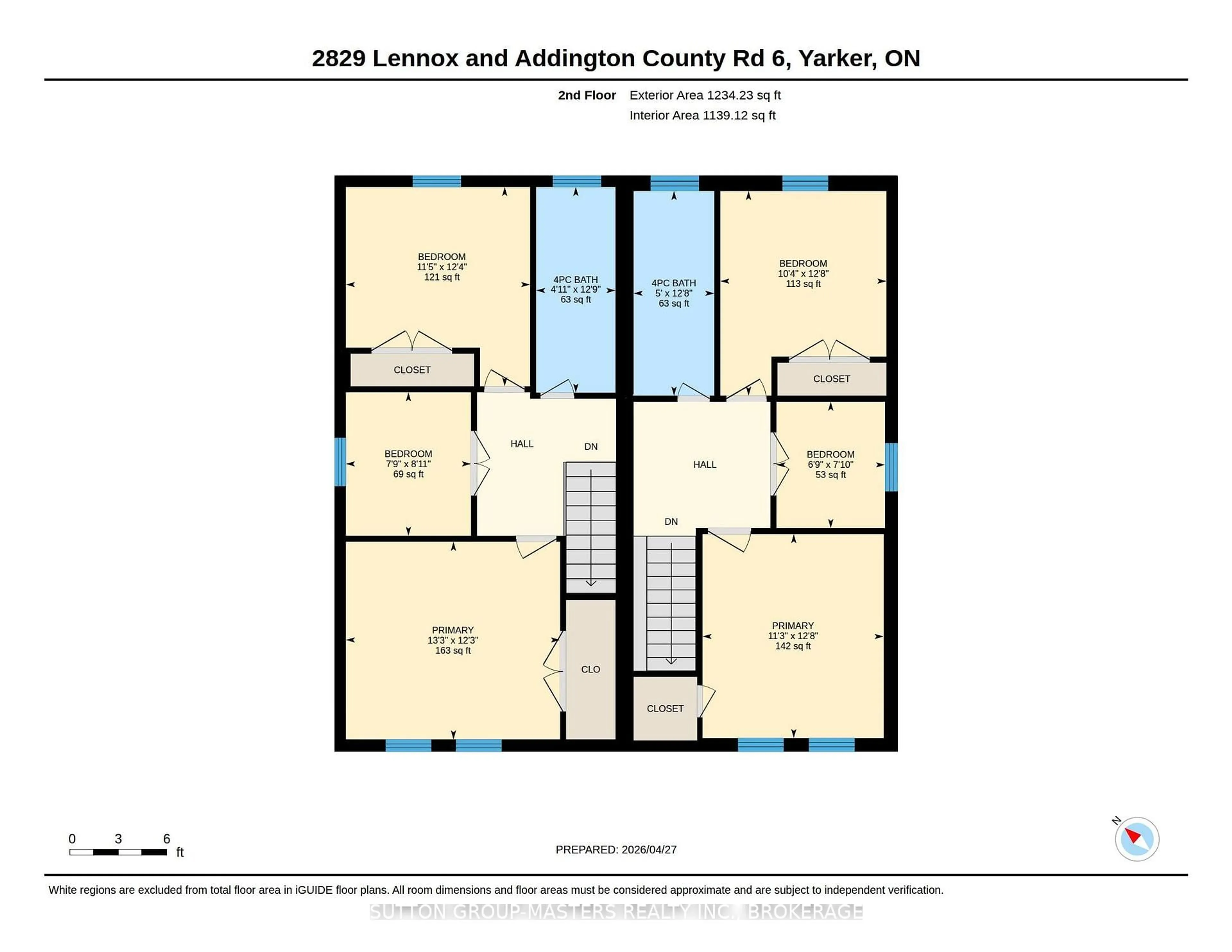 Floor plan for 2829-2831 County Rd 6 Rd, Yarker Ontario K0K 3N0