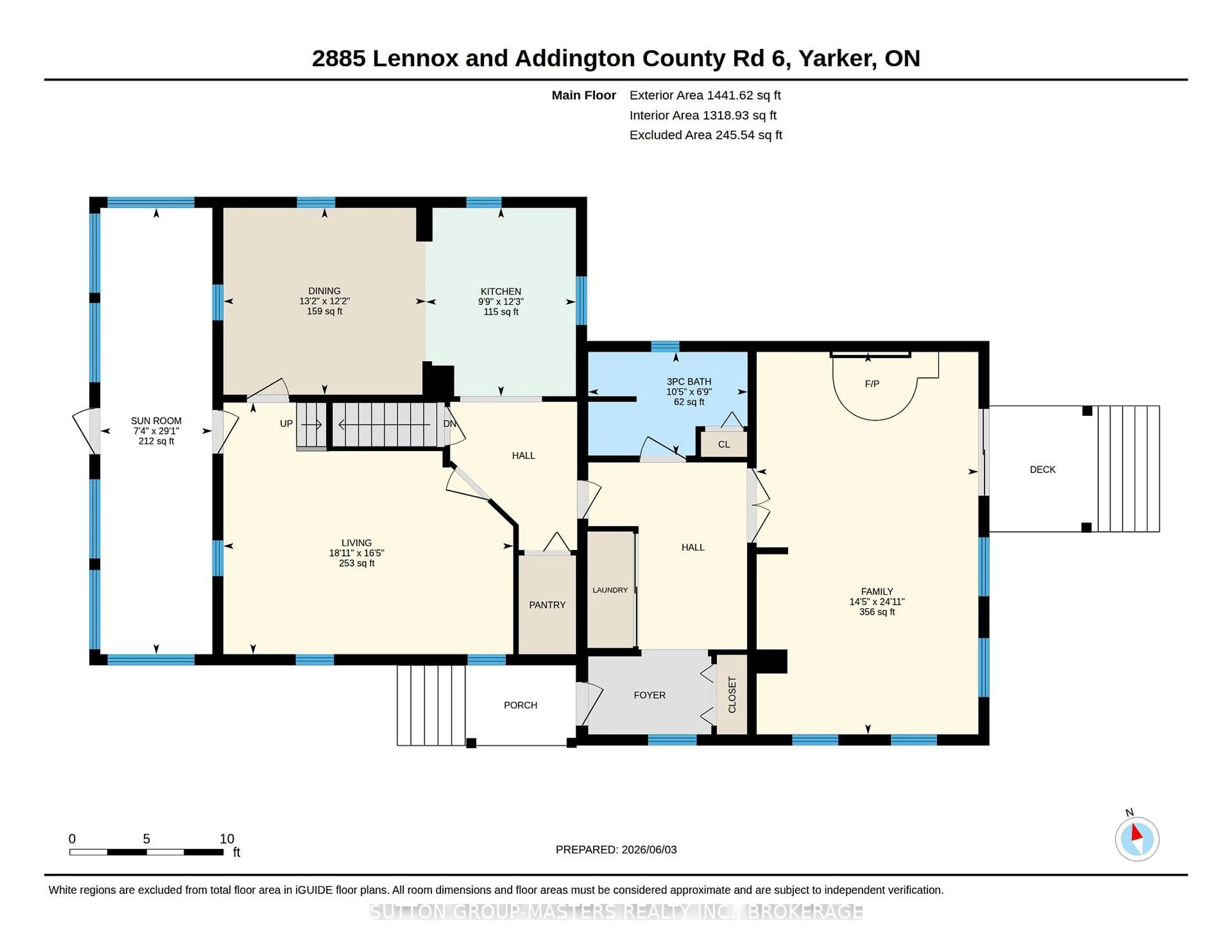 Floor plan for 2885 County Rd 6 Rd, Yarker Ontario K0K 3N0