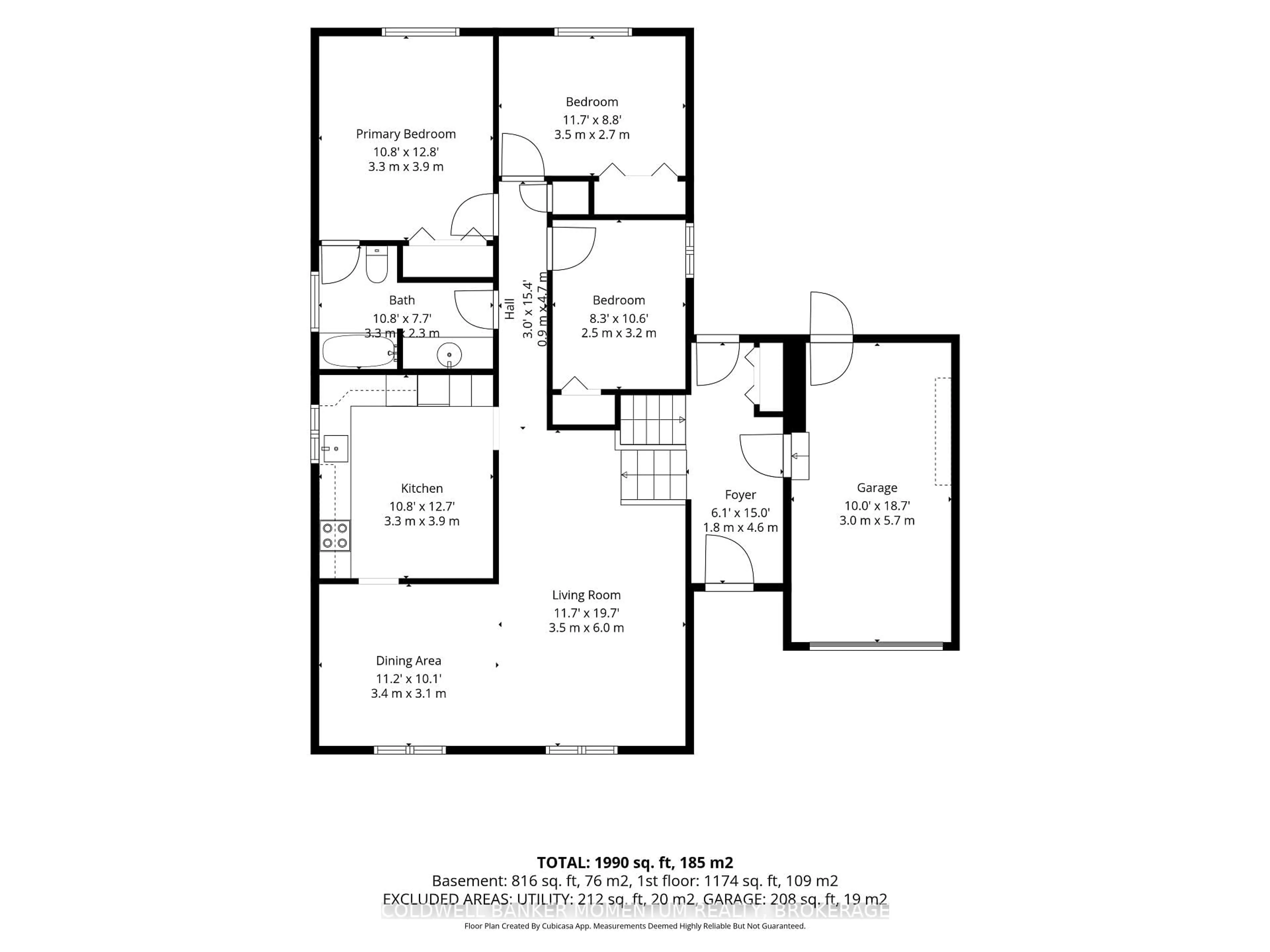 Floor plan for 23 Churchill Circ, Norfolk Ontario N3Y 4Z4