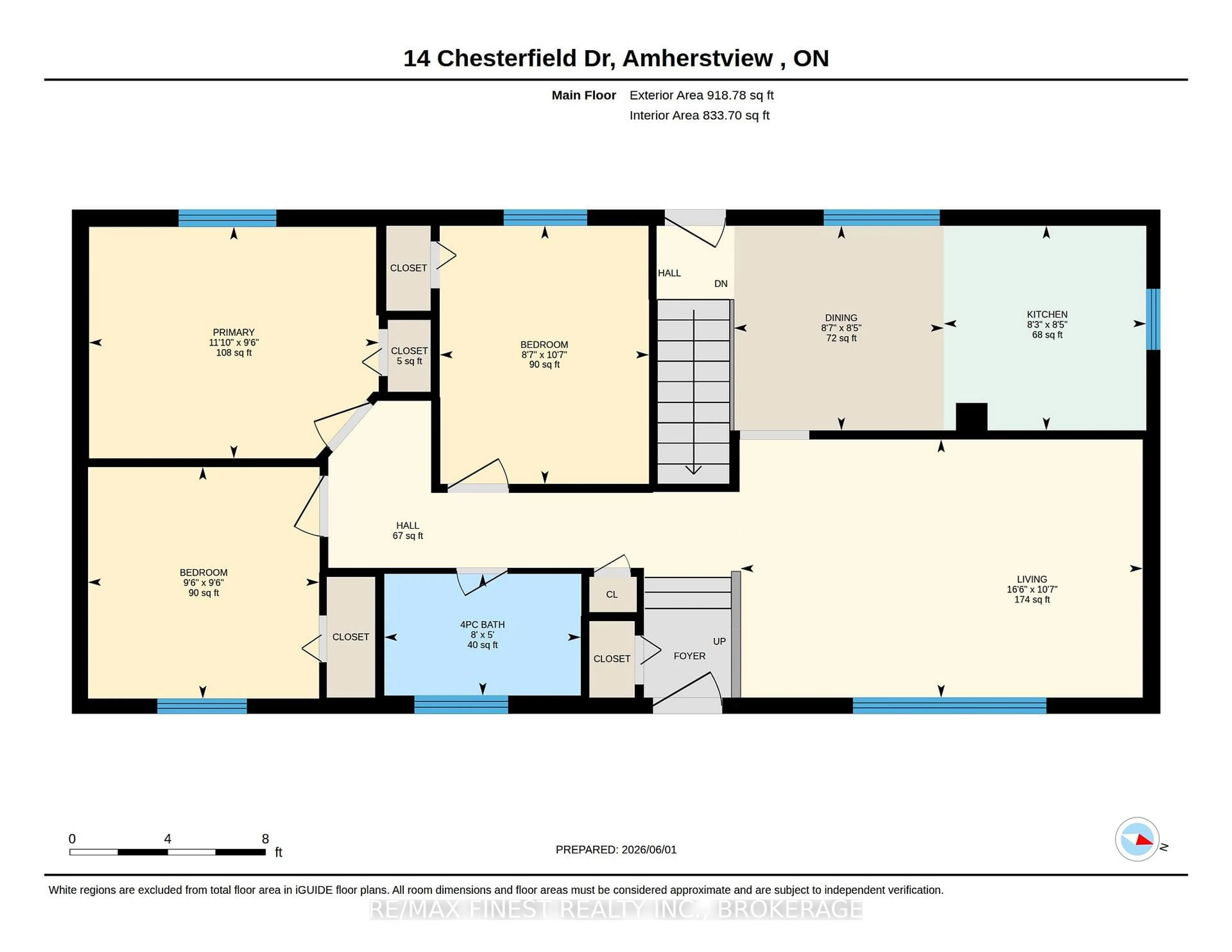 Floor plan for 14 Chesterfield Dr, Loyalist Ontario K7N 1M2