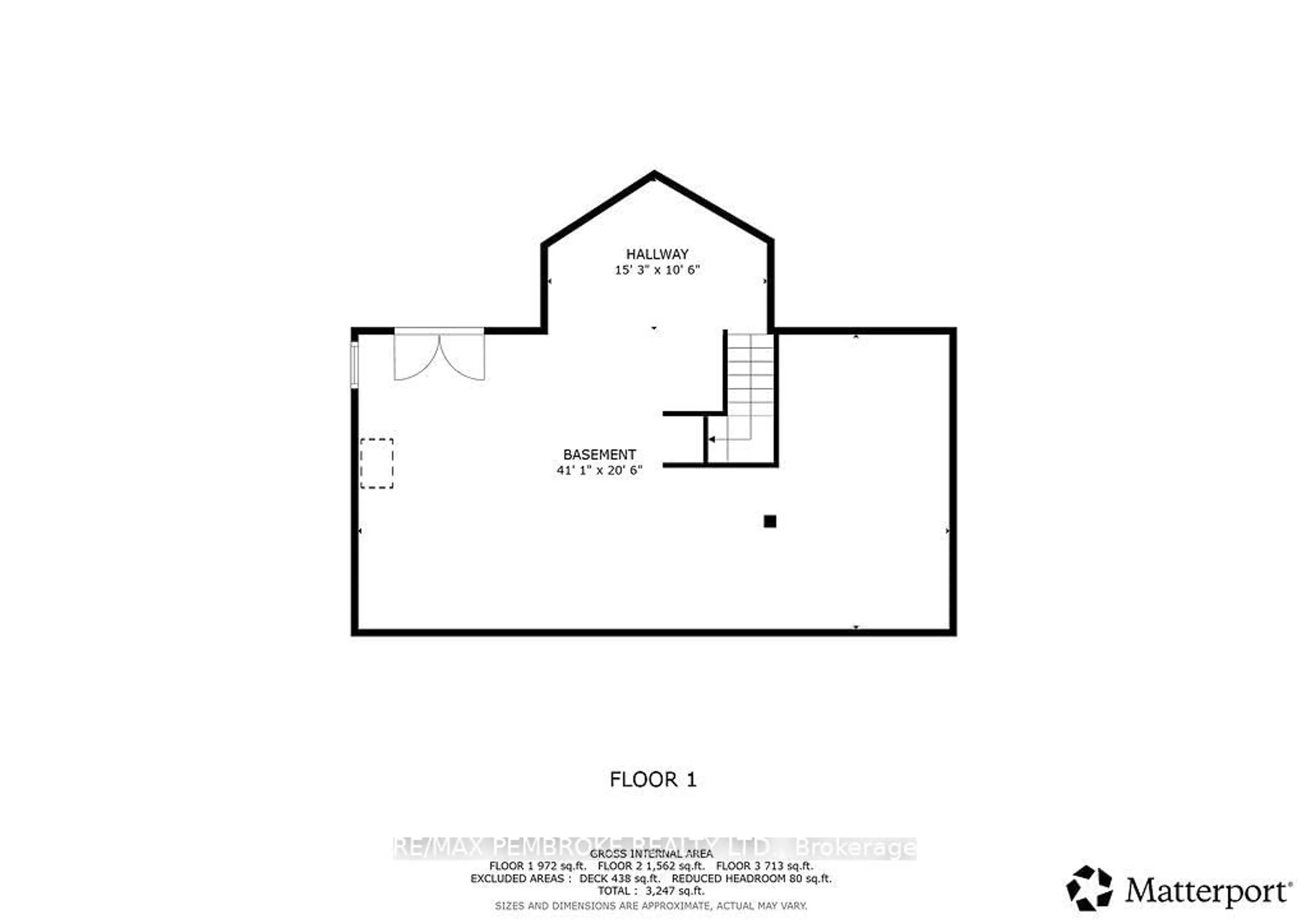 Floor plan for 208 Red Fox Tr, Stonecliffe Ontario K0J 2K0