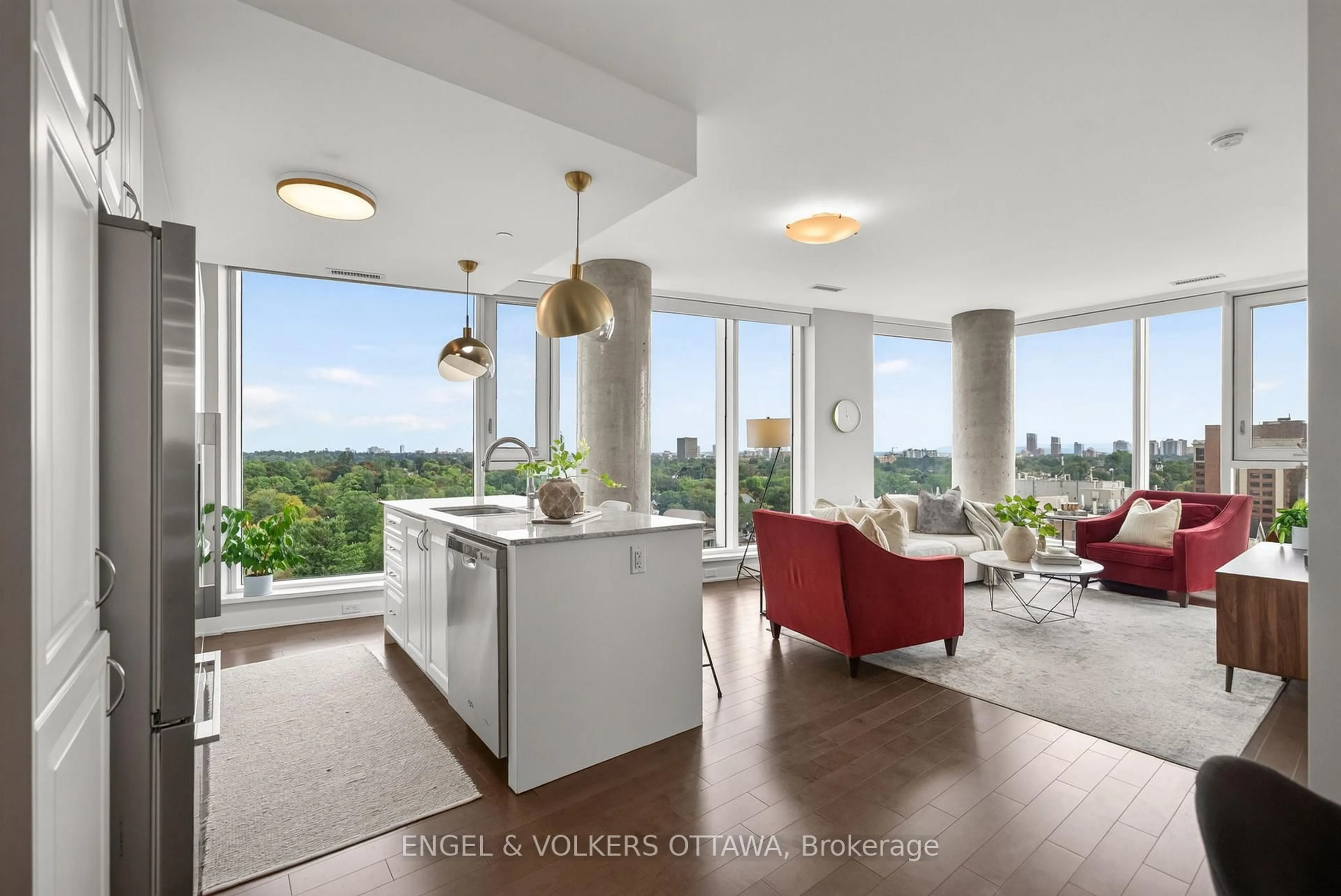 Open concept kitchen, unknown for 1035 Bank St #1103, Ottawa Ontario K1S 5K3