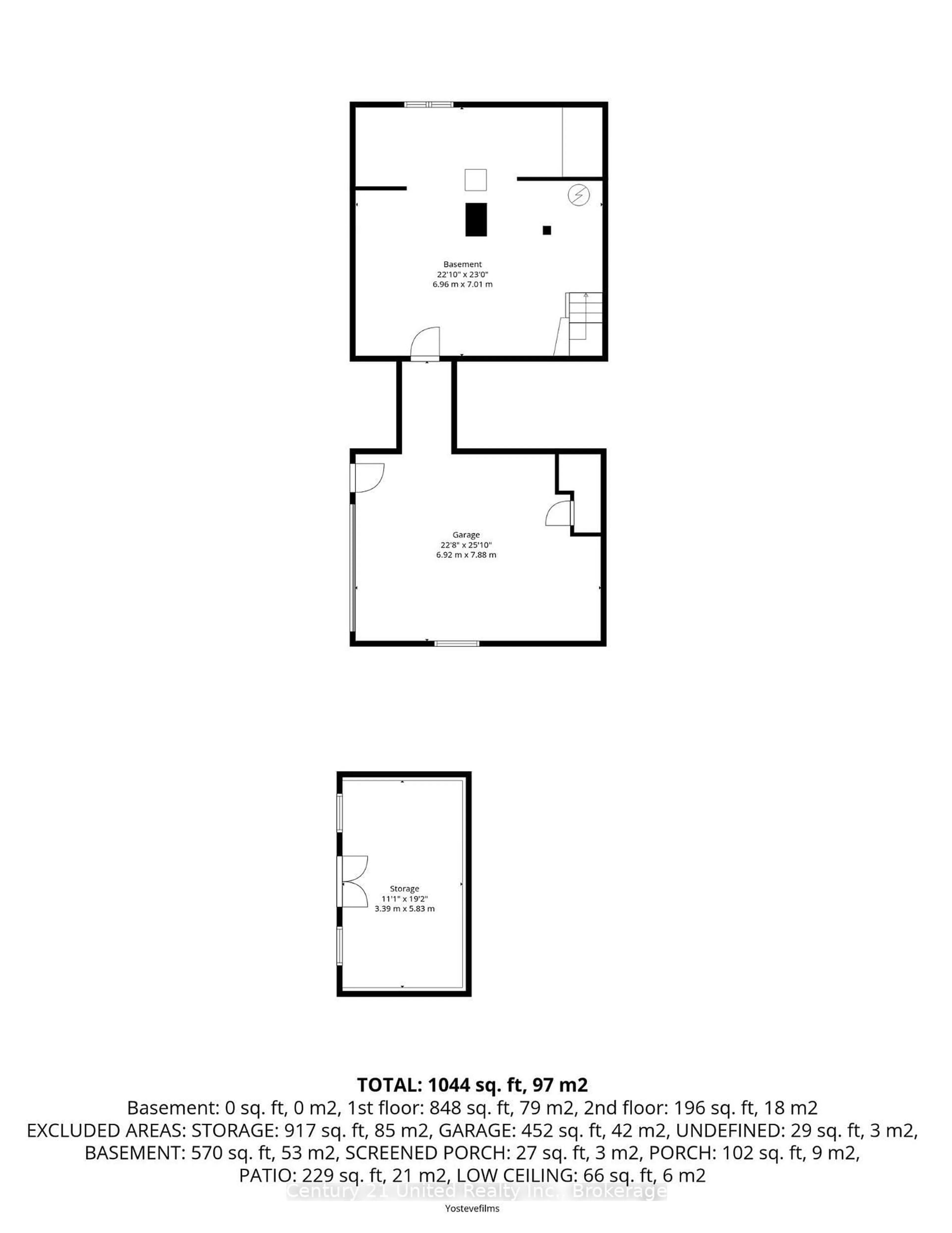 Floor plan for 882 Peterborough St, Douro-Dummer Ontario K0L 3A0