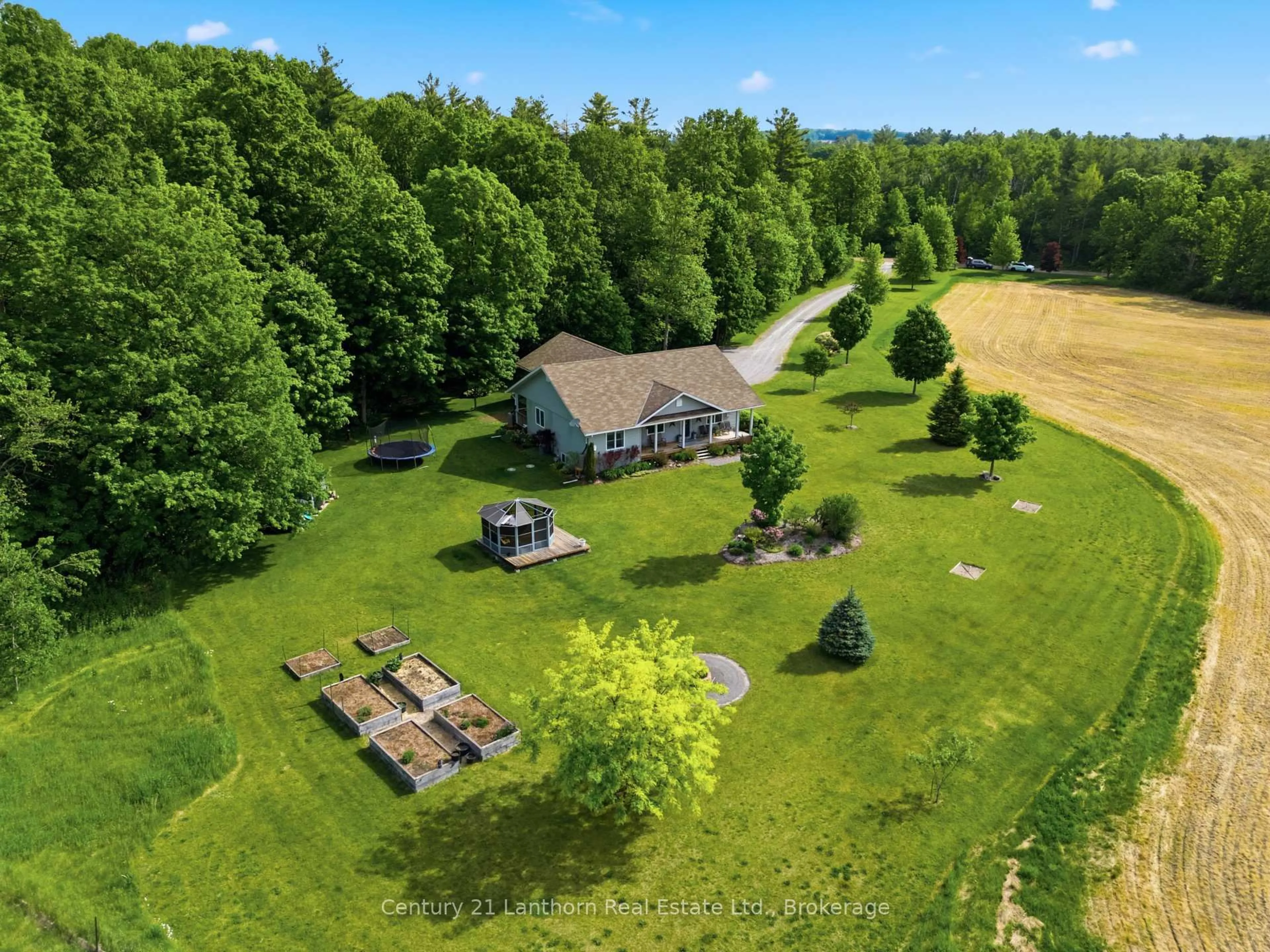 A pic from outside/outdoor area/front of a property/back of a property/a pic from drone, unknown for 198 Skinkle Rd, Trent Hills Ontario K0K 3K0