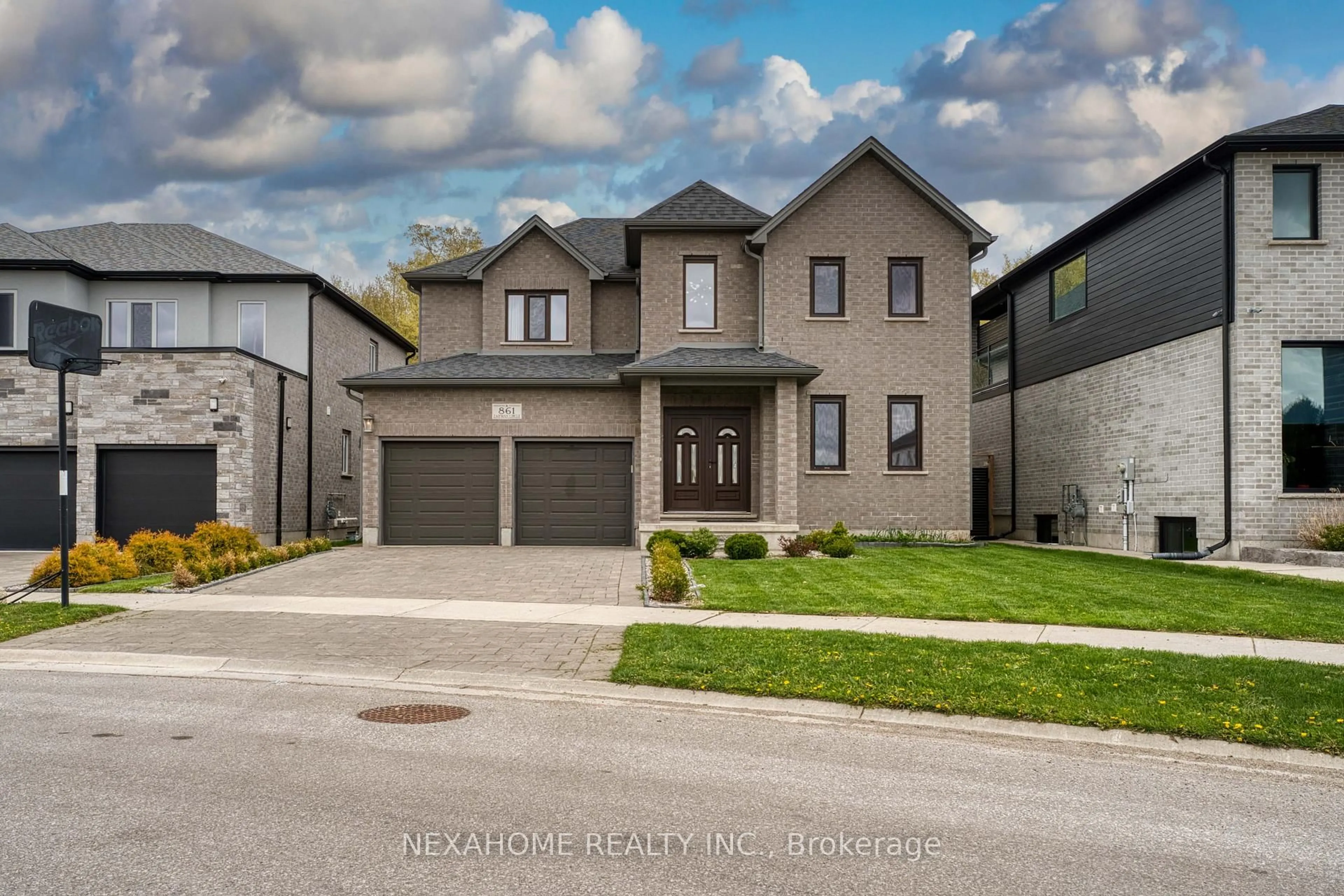 Home with brick exterior material, street for 861 Zaifman Circ, London North Ontario N5X 0M9