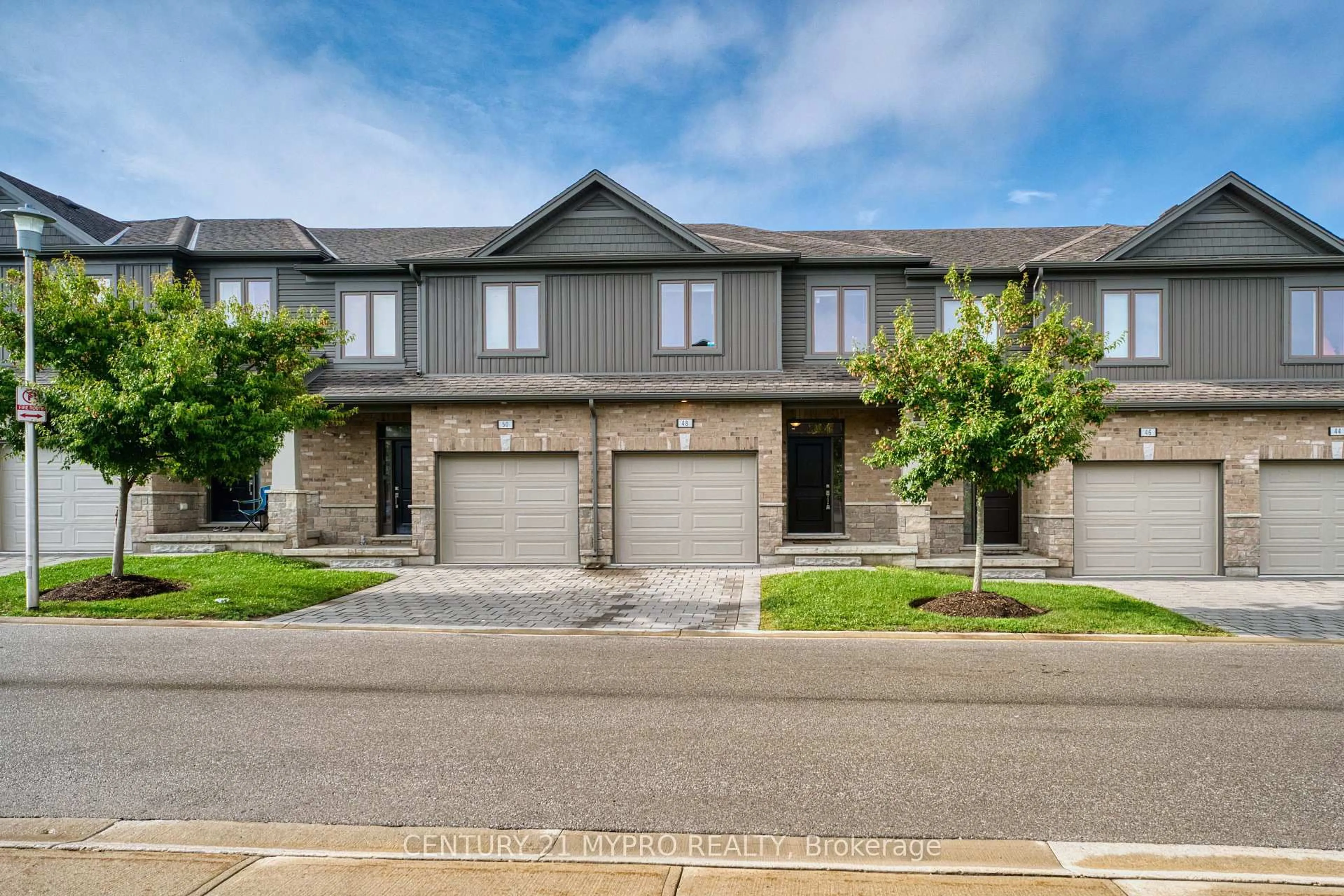 A pic from outside/outdoor area/front of a property/back of a property/a pic from drone, street for 1375 Whetherfield St #48, London North Ontario N6H 0K5