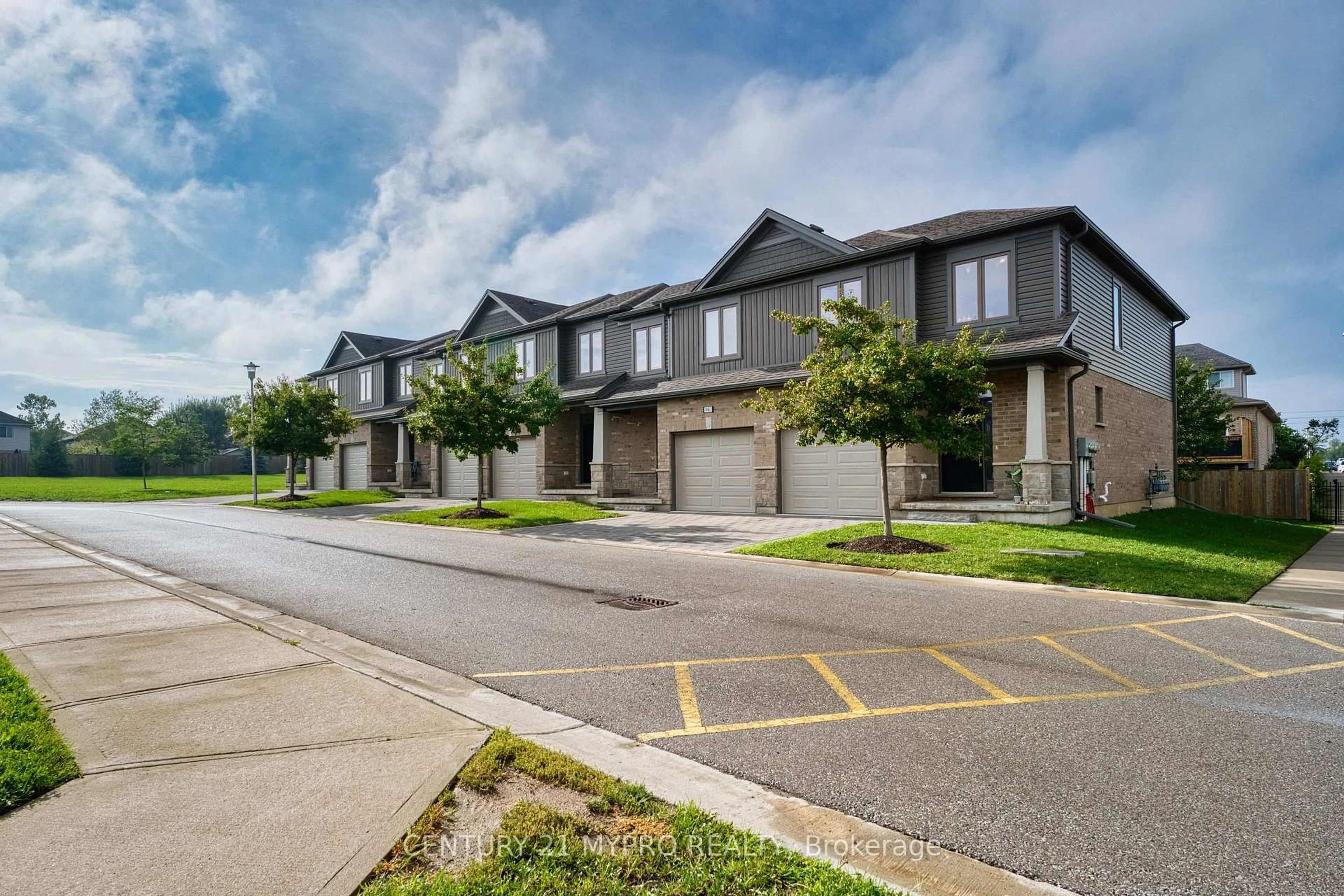 A pic from outside/outdoor area/front of a property/back of a property/a pic from drone, street for 1375 Whetherfield St #48, London North Ontario N6H 0K5
