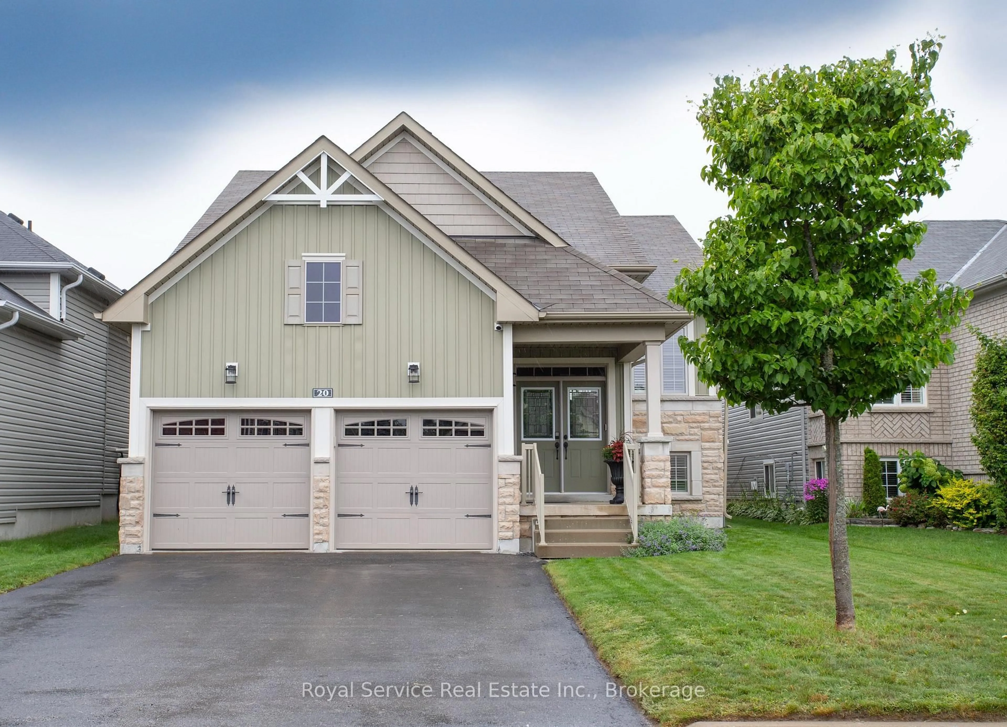 Home with brick exterior material, street for 20 Grainger Cres, Port Hope Ontario L1A 0B8