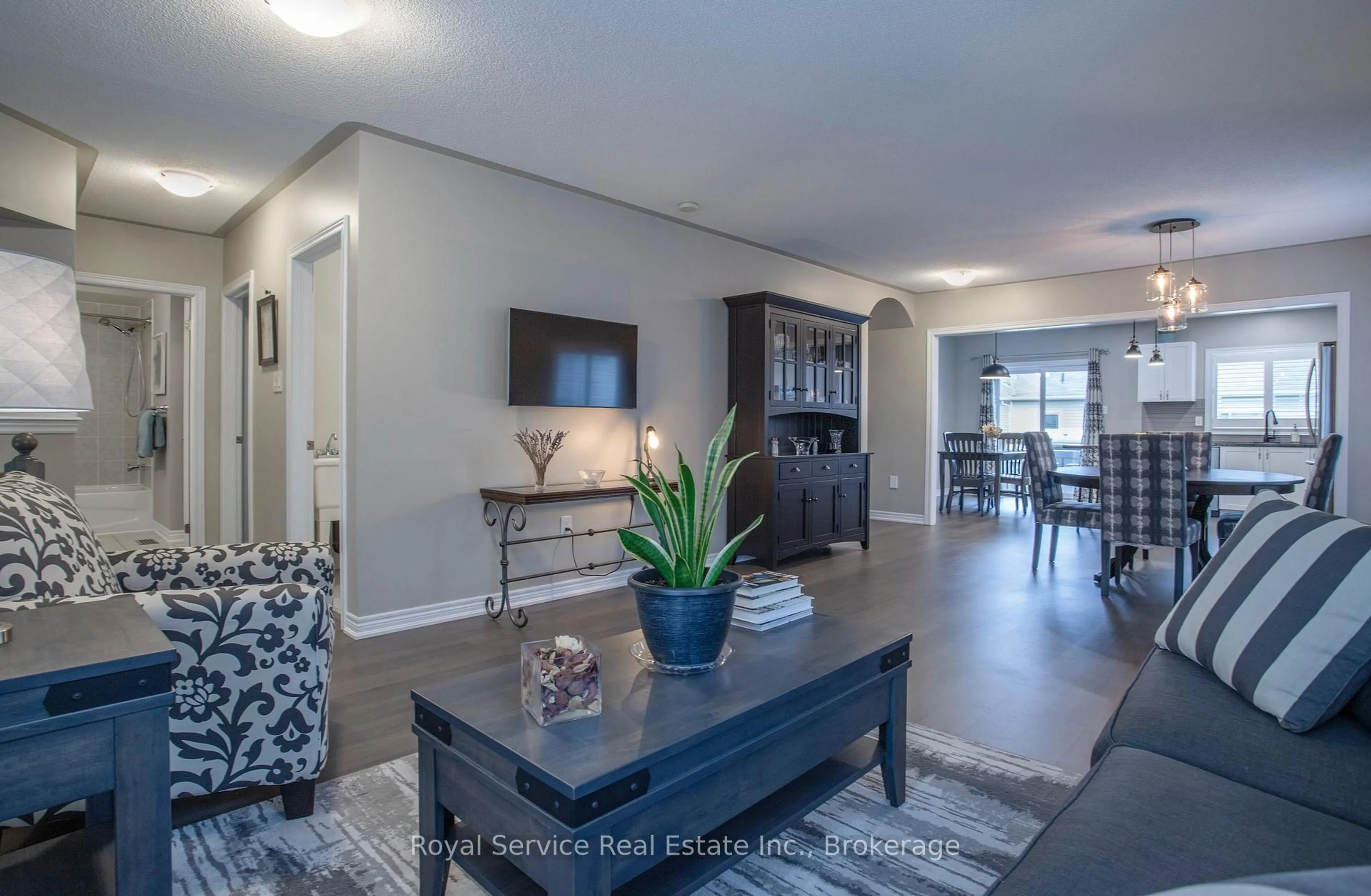 Living room with furniture, unknown for 20 Grainger Cres, Port Hope Ontario L1A 0B8