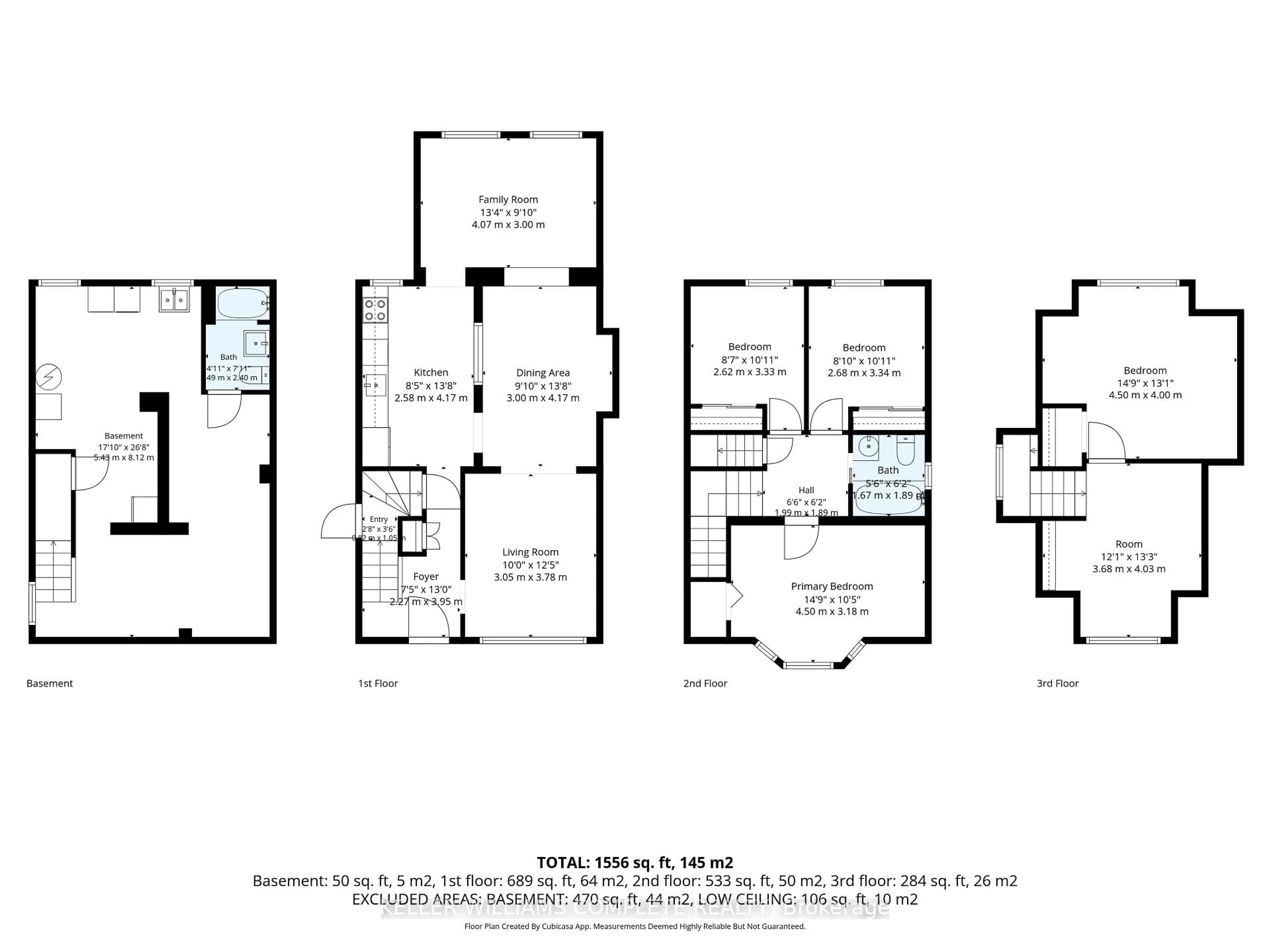 Floor plan for 23 Nightingale St, Hamilton Ontario L8L 1R5