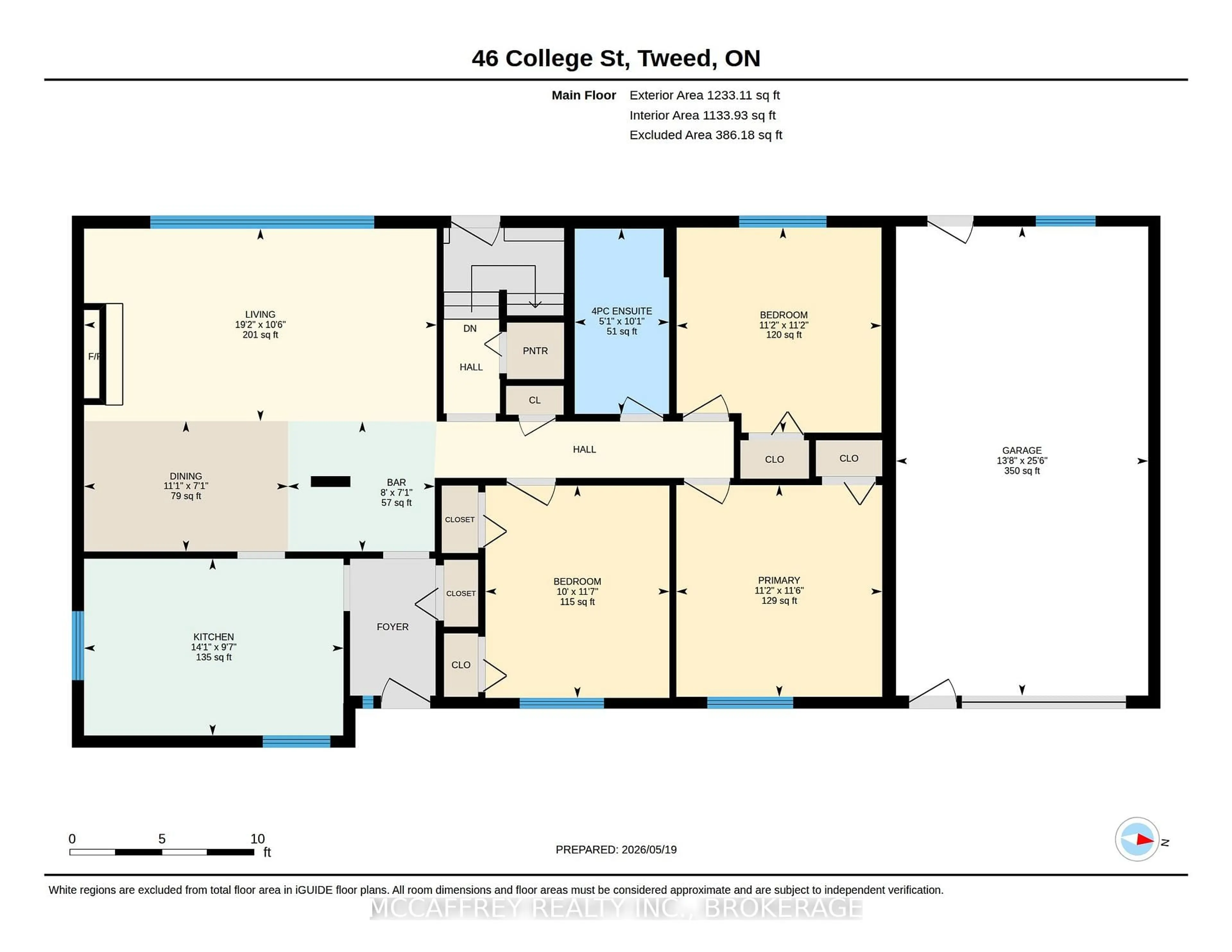 Floor plan for 46 College St, Tweed Ontario K0K 3J0
