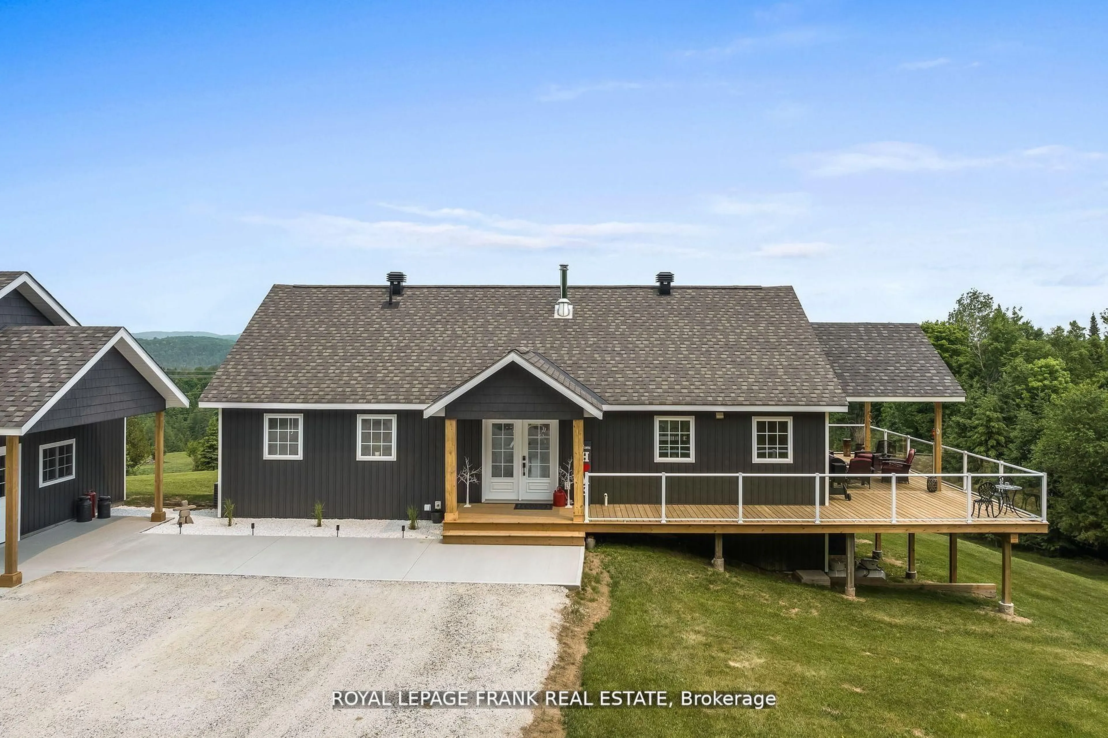 A pic from outside/outdoor area/front of a property/back of a property/a pic from drone, unknown for 370 Detlor Rd, Bancroft Ontario K0L 1C0