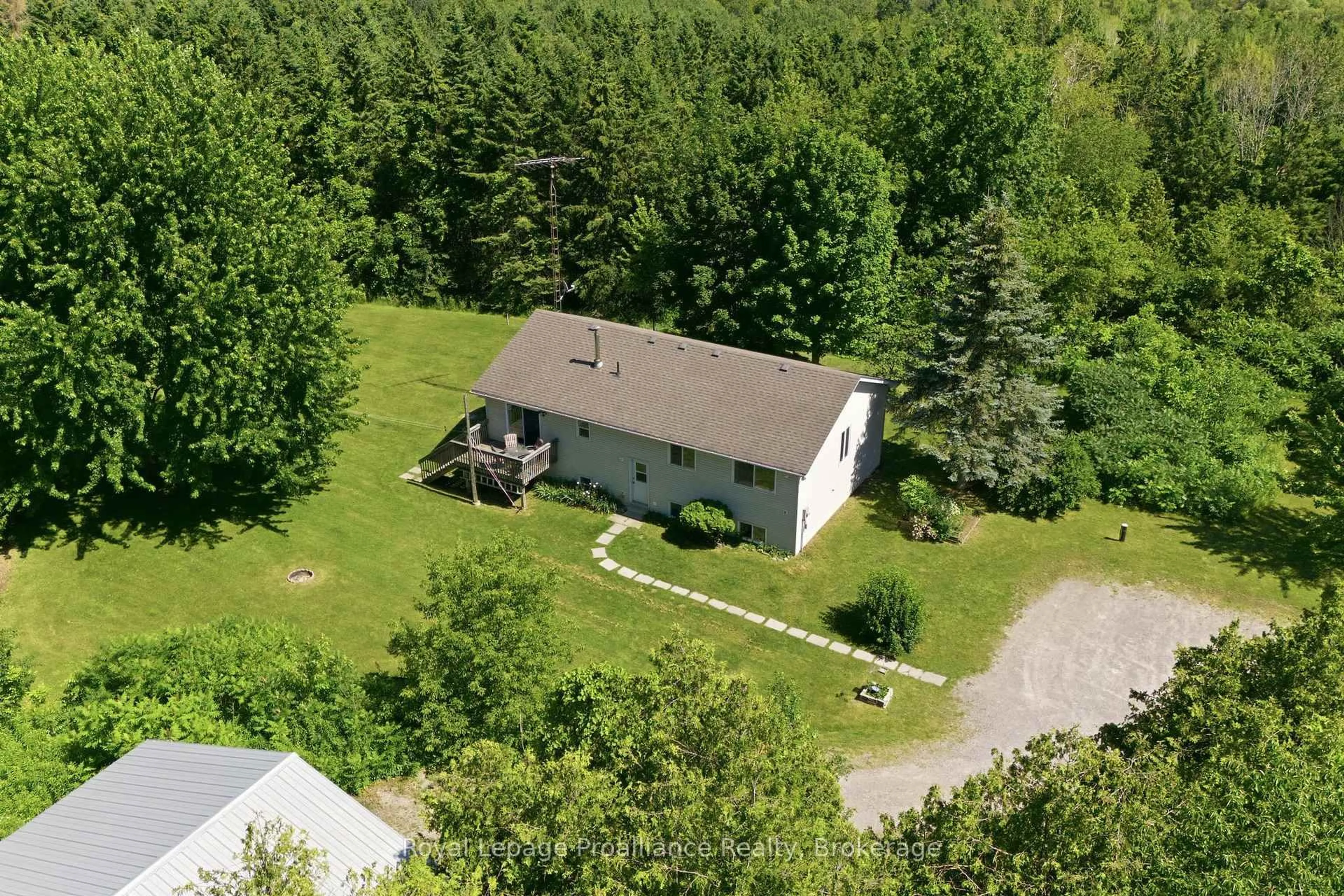 A pic from outside/outdoor area/front of a property/back of a property/a pic from drone, unknown for 2103 Ron Harnden Rd, Cobourg Ontario K9A 4J8