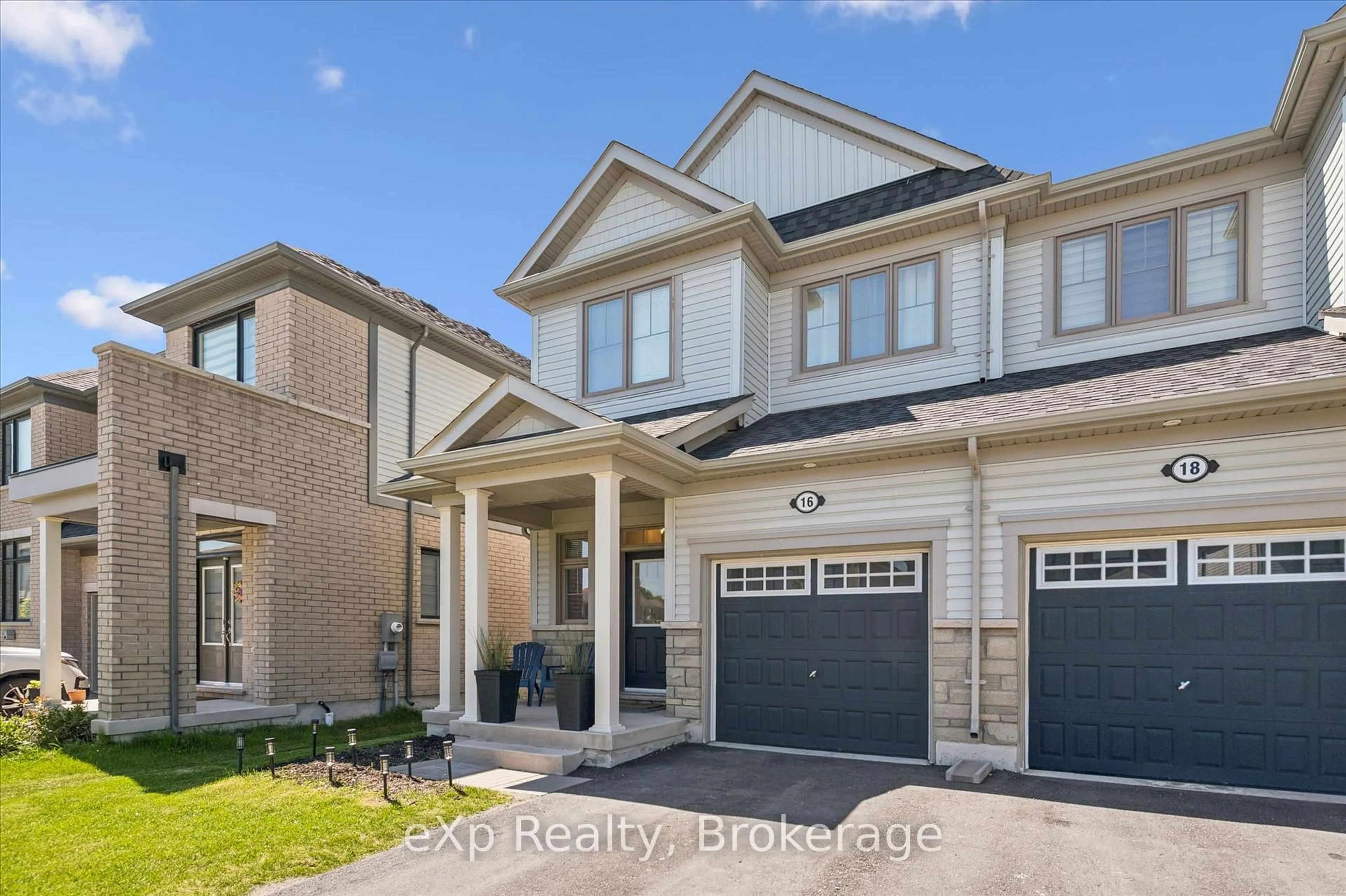 Home with brick exterior material, street for 16 Povey Rd, Centre Wellington Ontario N1M 0J5