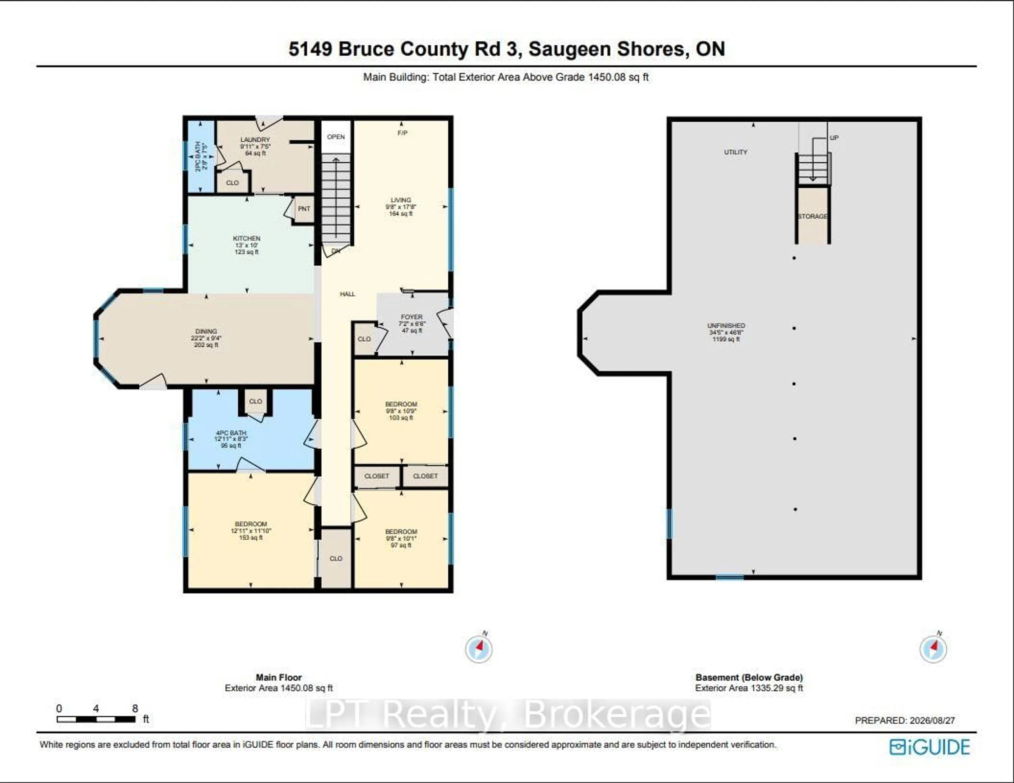 Floor plan for 5194 Bruce Road 3 Rd, Saugeen Shores Ontario N0H 2C6