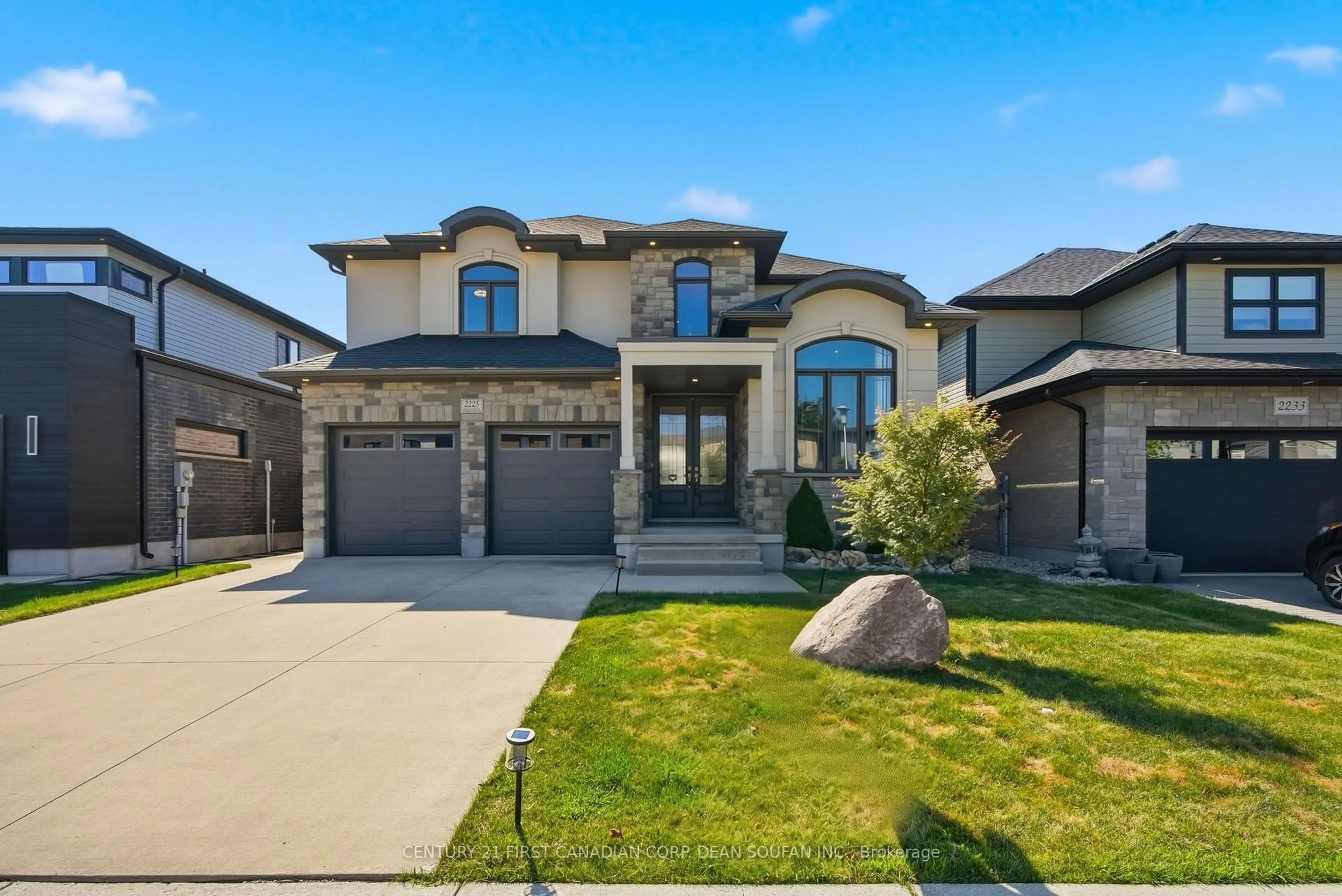 Home with brick exterior material, street for 2225 Bakervilla St, London South Ontario N6P 0E5