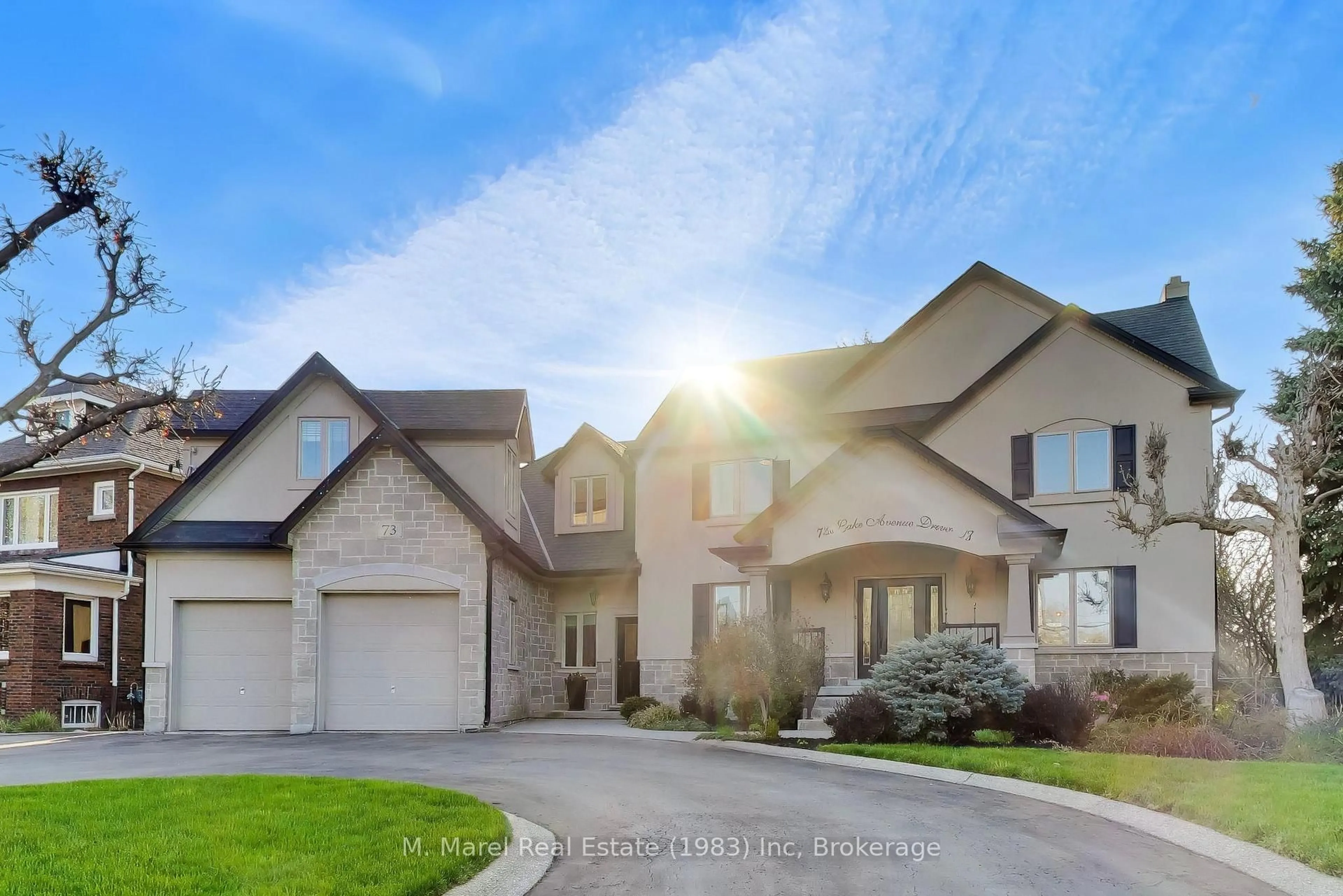 Home with brick exterior material, street for 73 Lake Avenue Dr, Hamilton Ontario L8G 1X7
