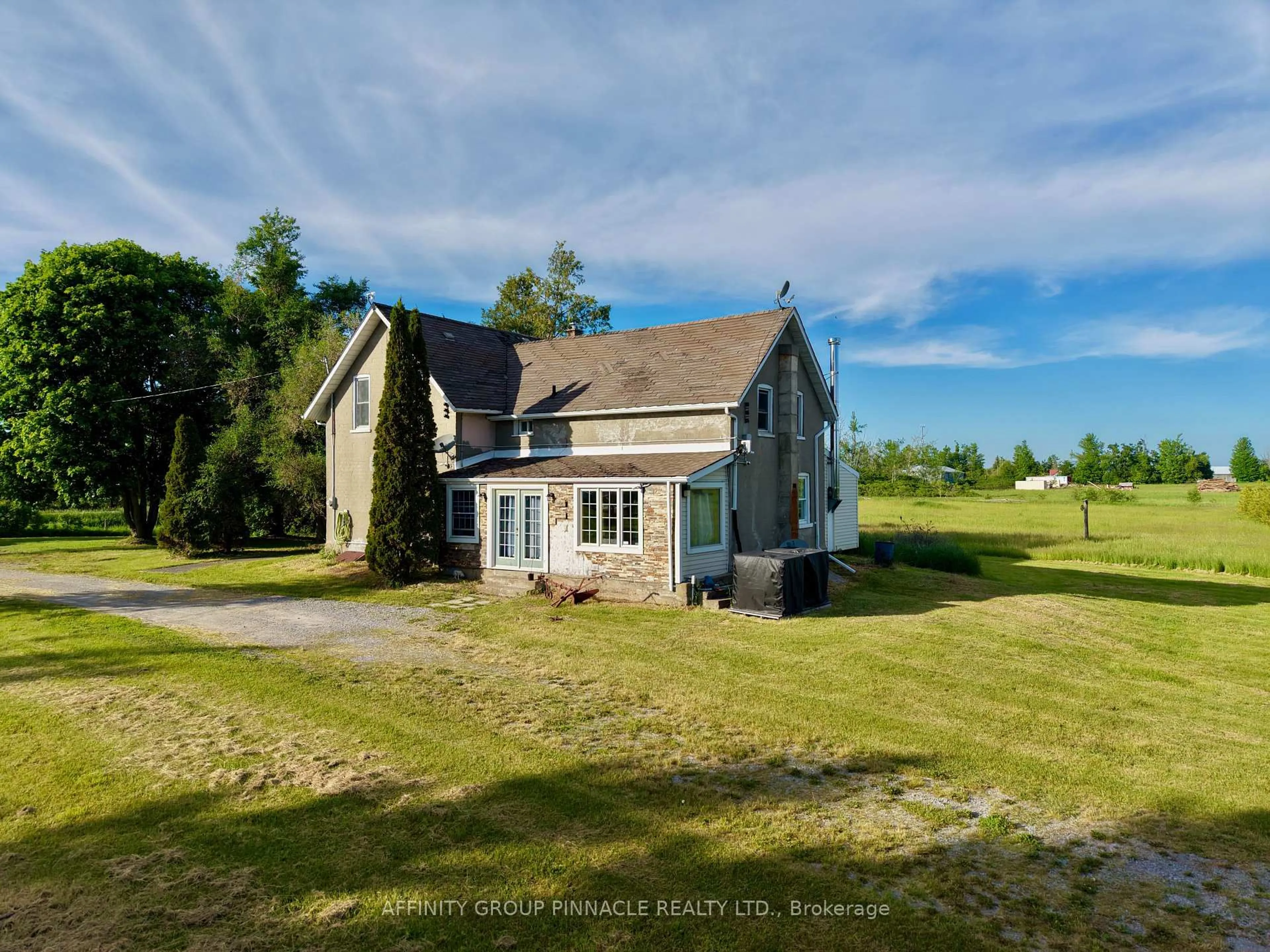A pic from outside/outdoor area/front of a property/back of a property/a pic from drone, building for 482 Portage Rd, Kawartha Lakes Ontario K0M 2B0