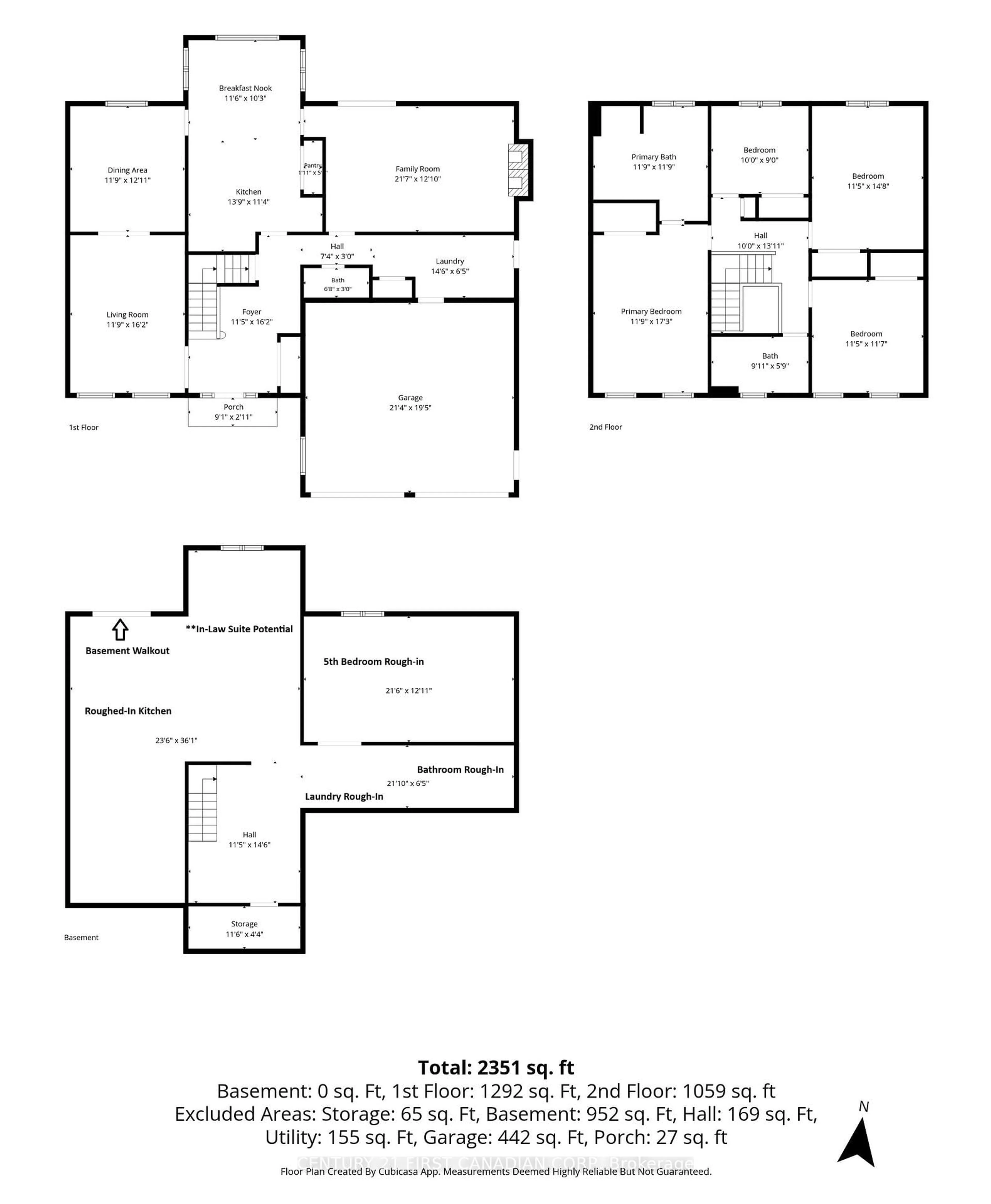 Floor plan for 199 Somerset Cres, London South Ontario N6K 3S5