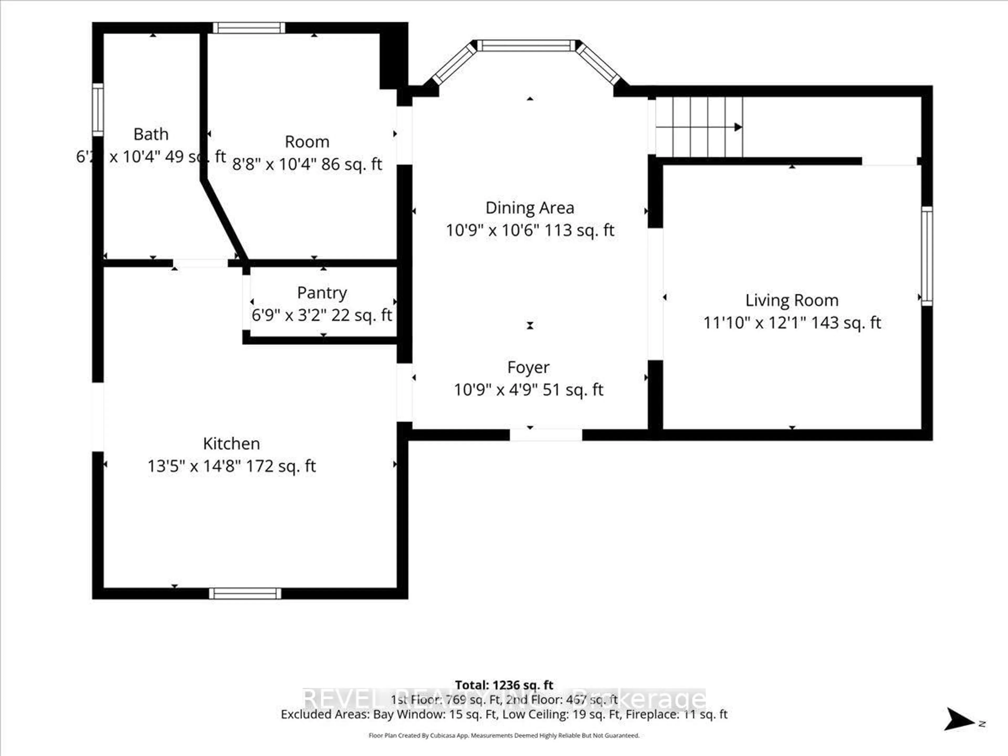 Floor plan for 3 Queen St, Brant Ontario N0E 1R0
