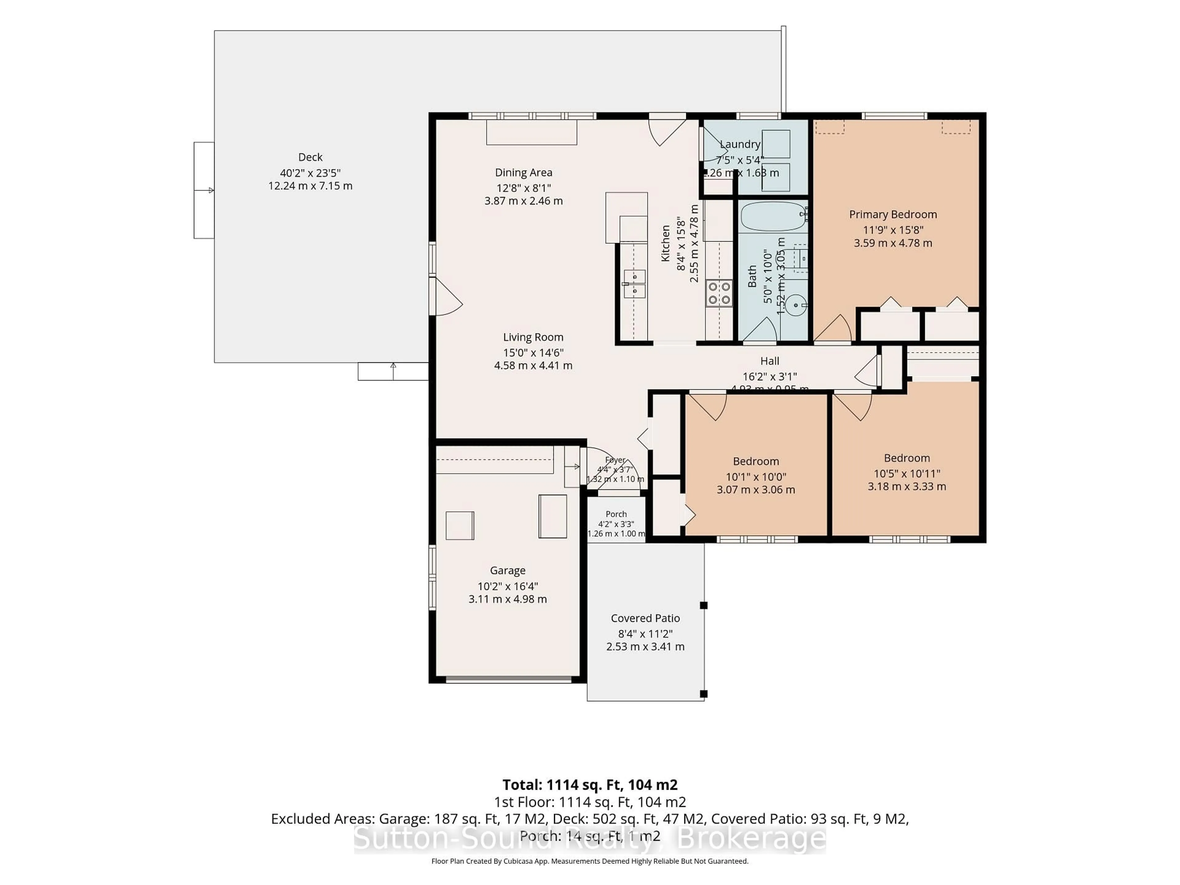 Floor plan for 4 Maplewood Dr, South Bruce Peninsula Ontario N0H 2G0