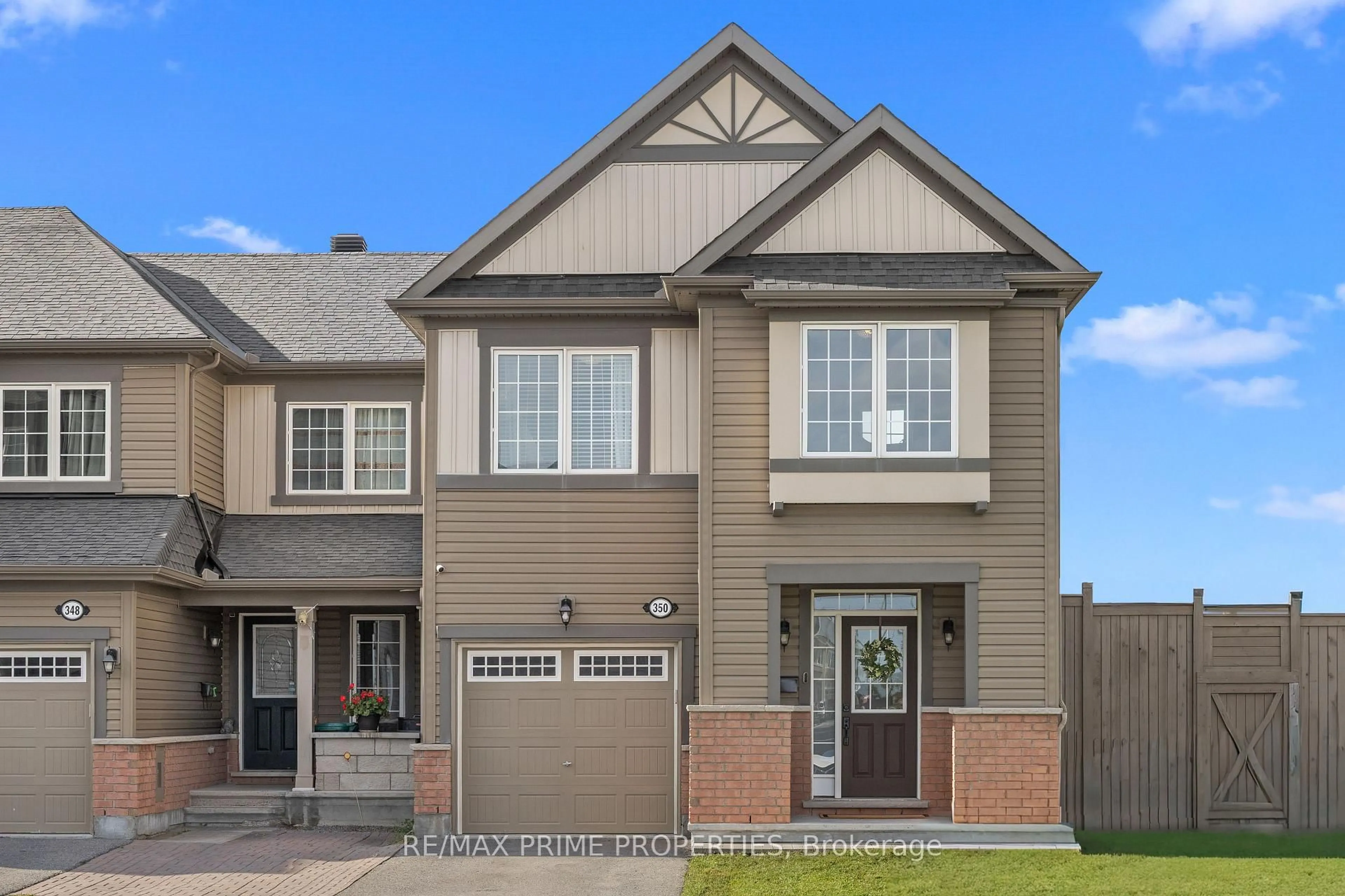 Home with brick exterior material, street for 350 Sweetfern Cres, Ottawa Ontario K4A 1A5