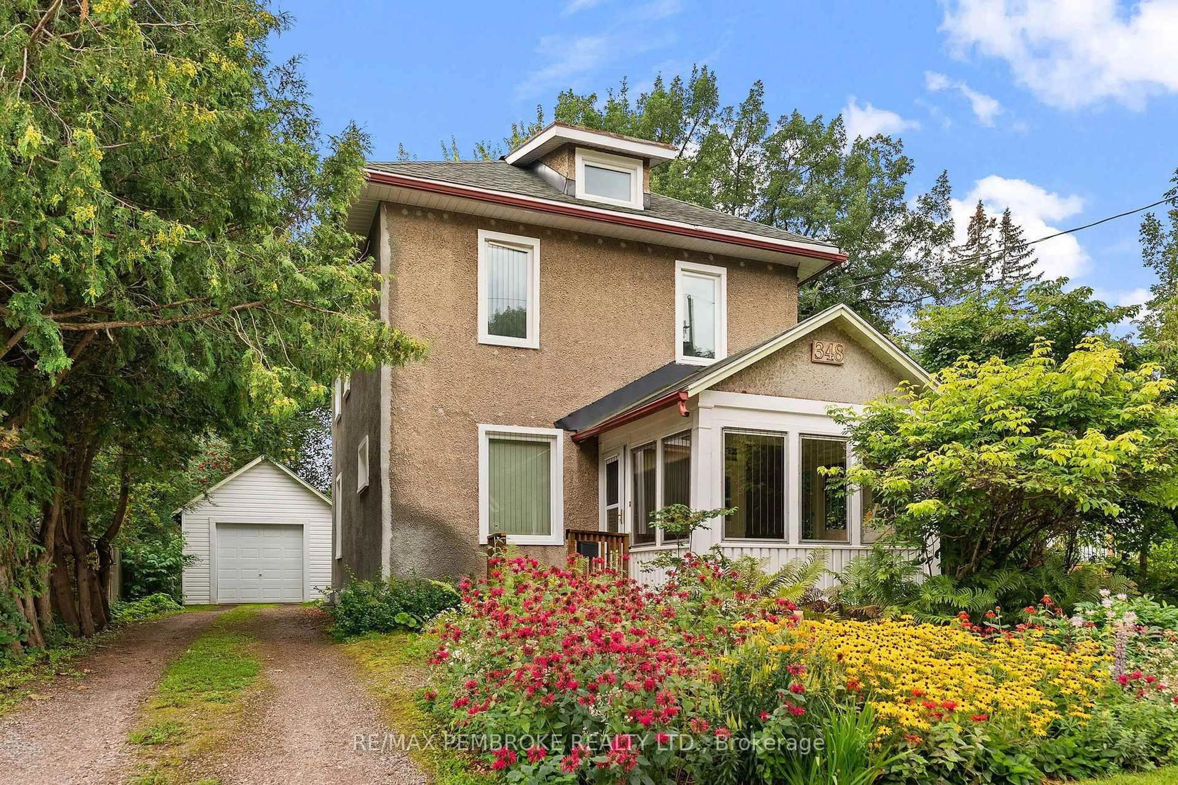 Home with brick exterior material, street for 348 Esther St, Pembroke Ontario K8A 3C8