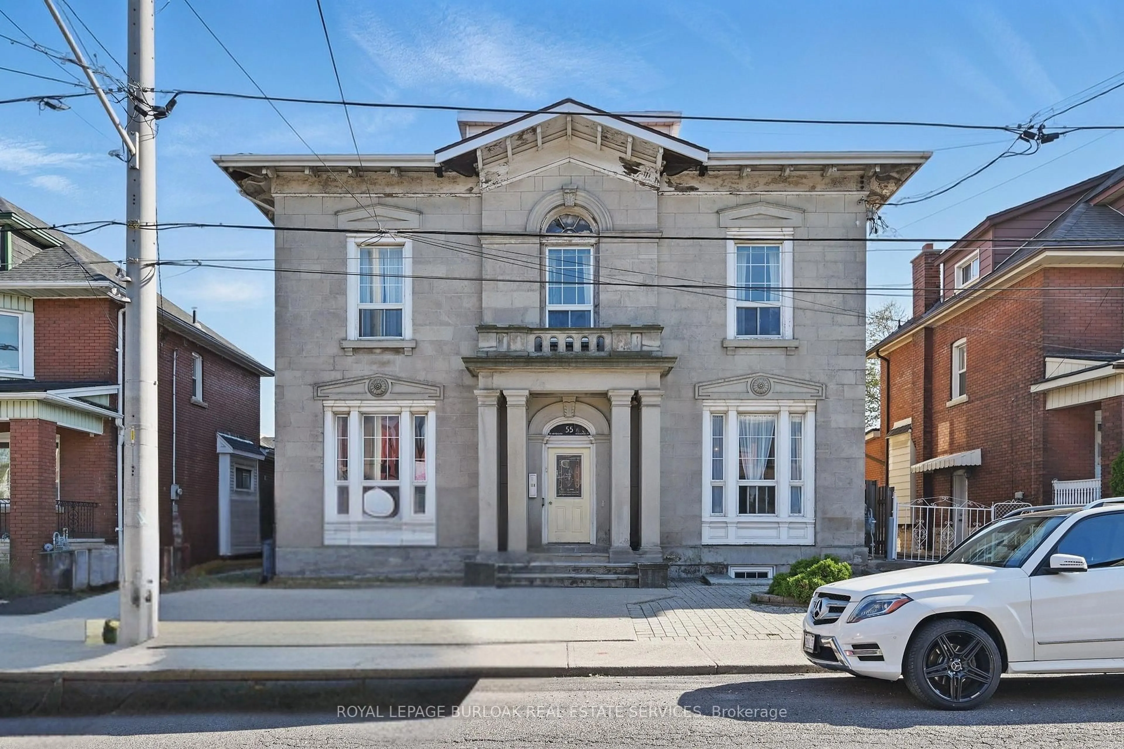 Home with brick exterior material, building for 55 Barton St, Hamilton Ontario L8L 1A3