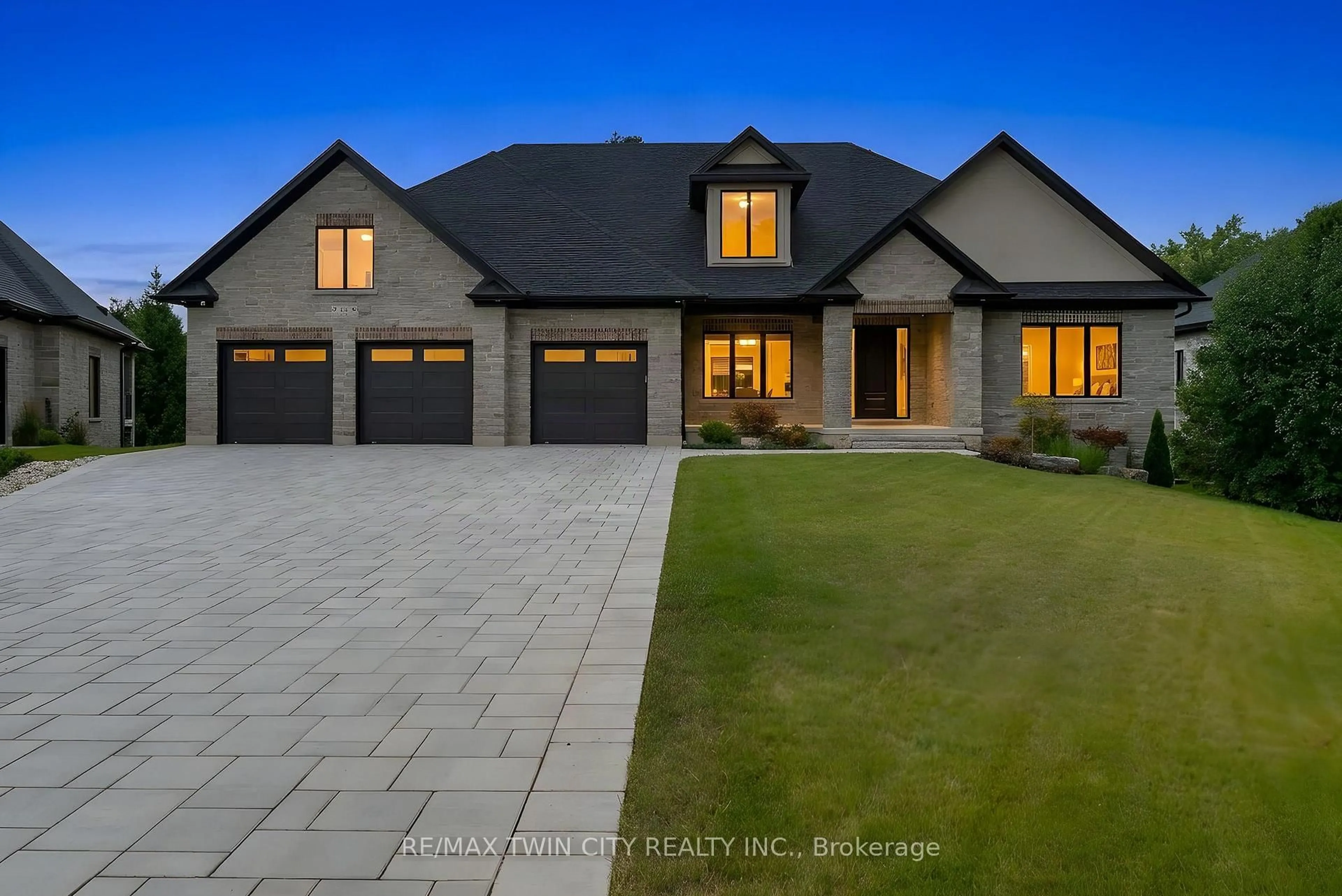 Home with brick exterior material, street for 62 River Run Pl, Woolwich Ontario N0B 1N0