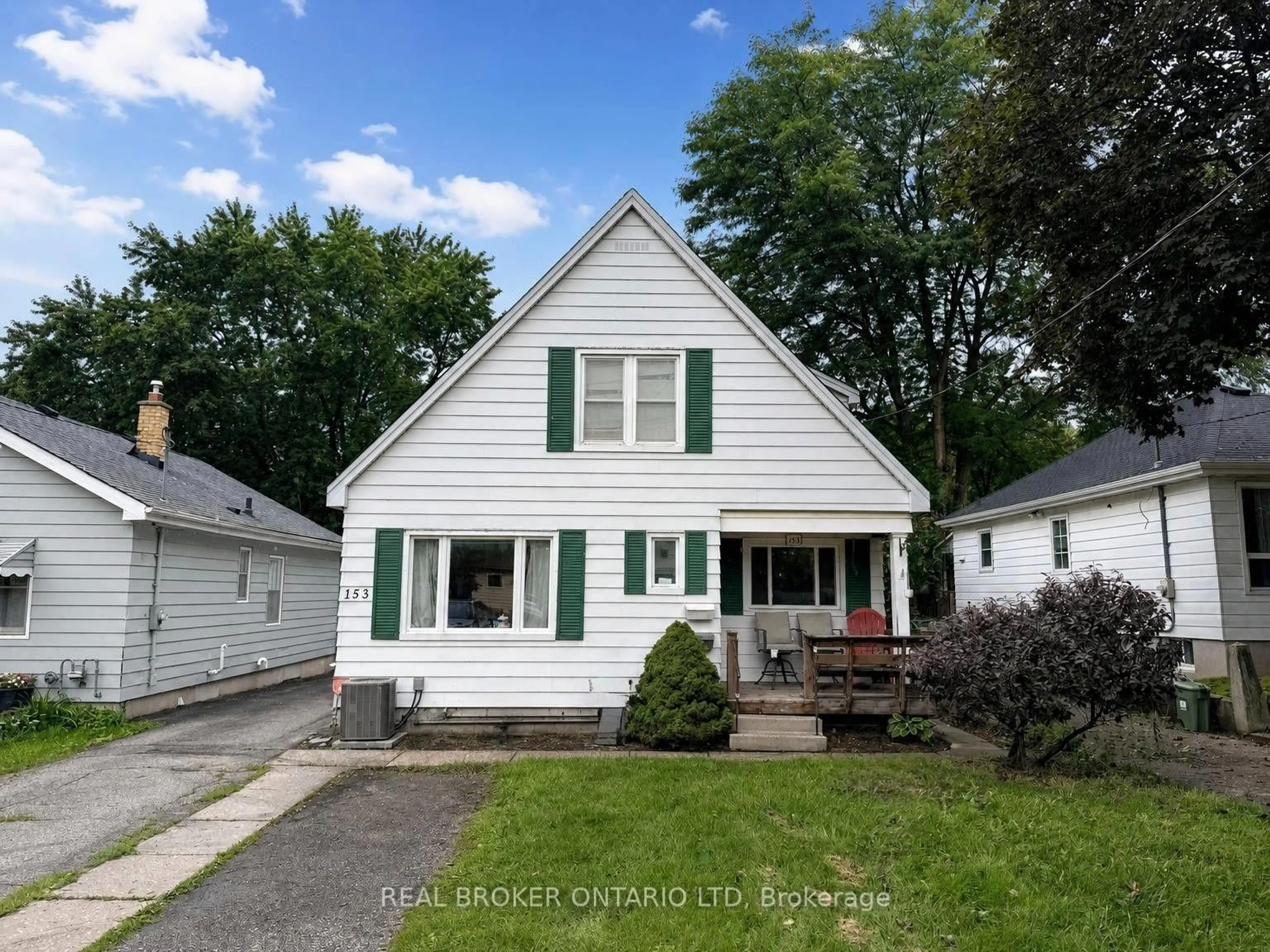 Home with vinyl exterior material, street for 153 Hale St, London East Ontario N5W 1E5