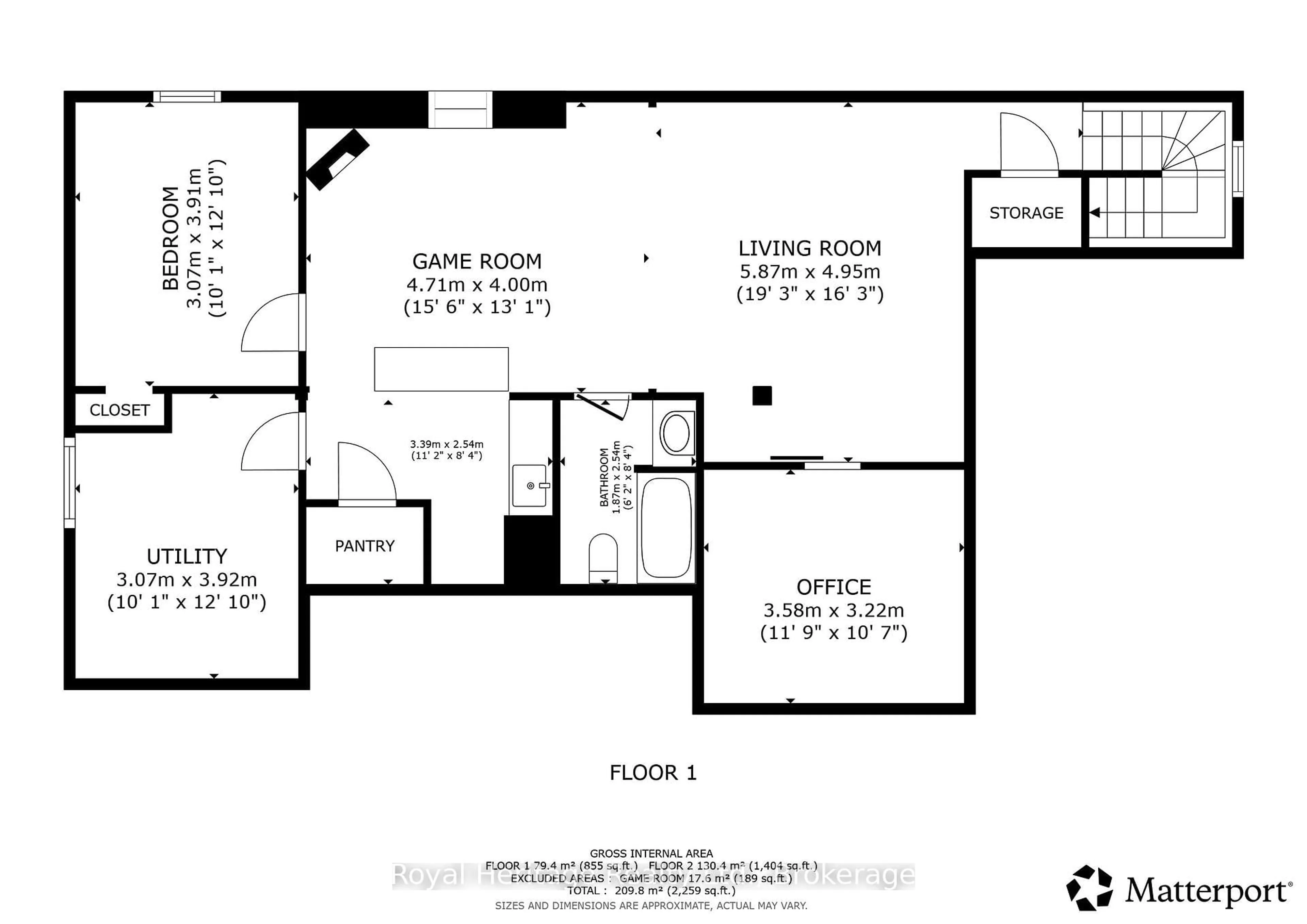 Floor plan for 87 Weldon Rd, Kawartha Lakes Ontario K9V 4R6