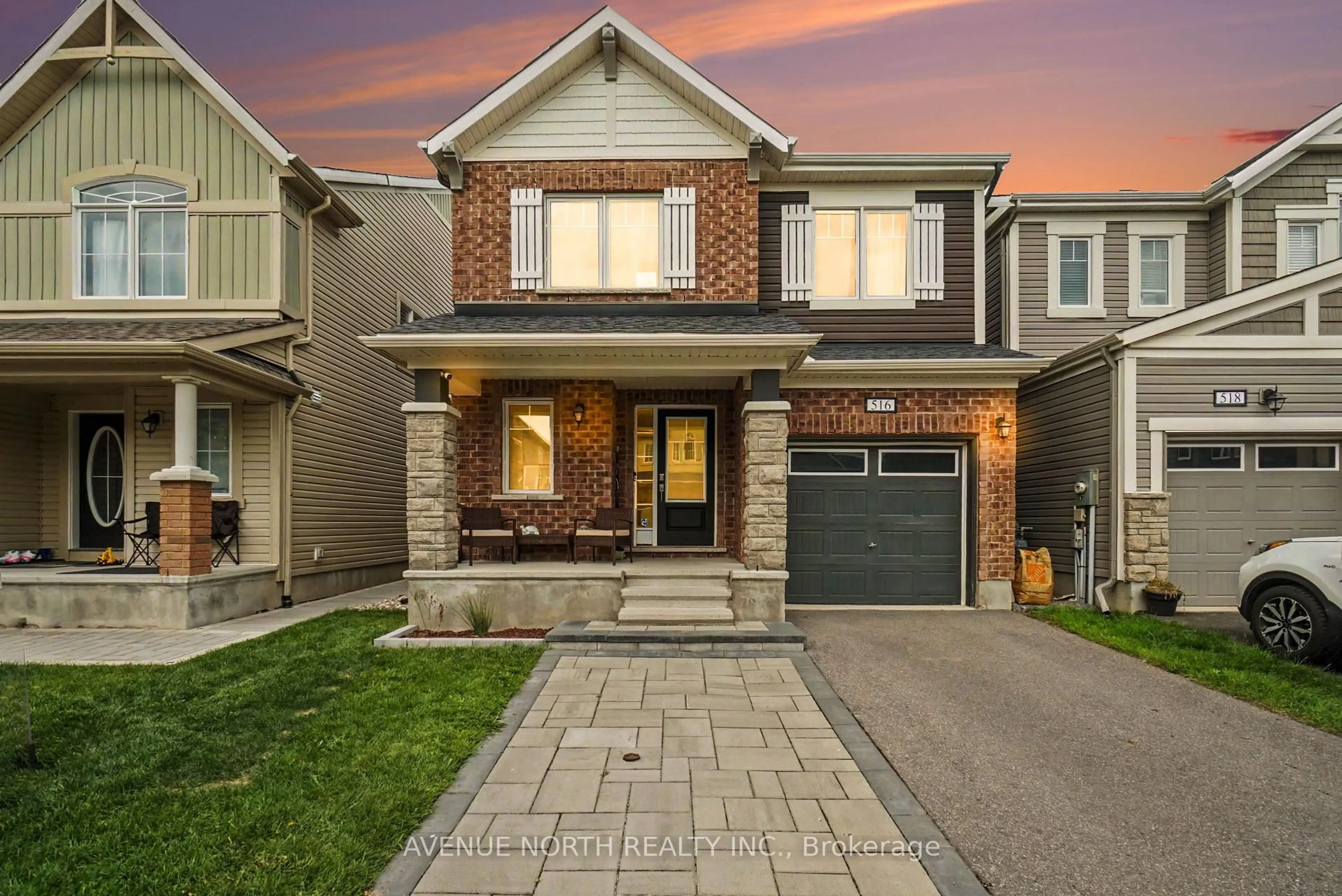 Home with brick exterior material, street for 516 Arum Terr, Ottawa Ontario K4A 1E5