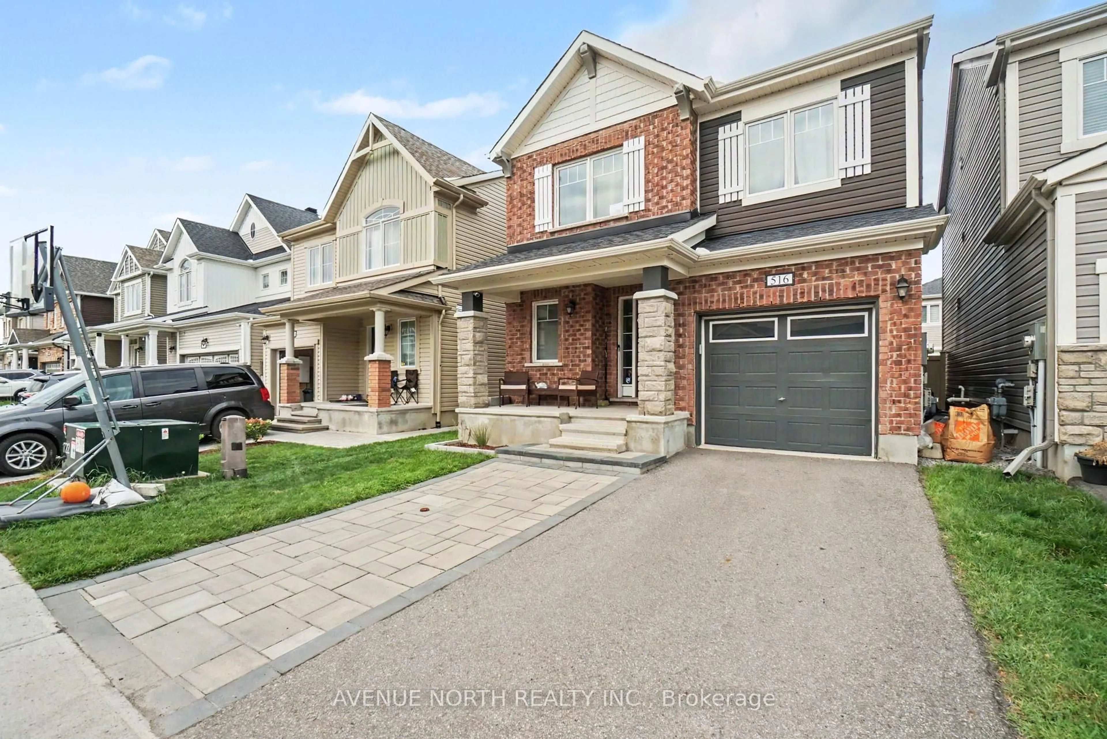 Home with brick exterior material, street for 516 Arum Terr, Ottawa Ontario K4A 1E5