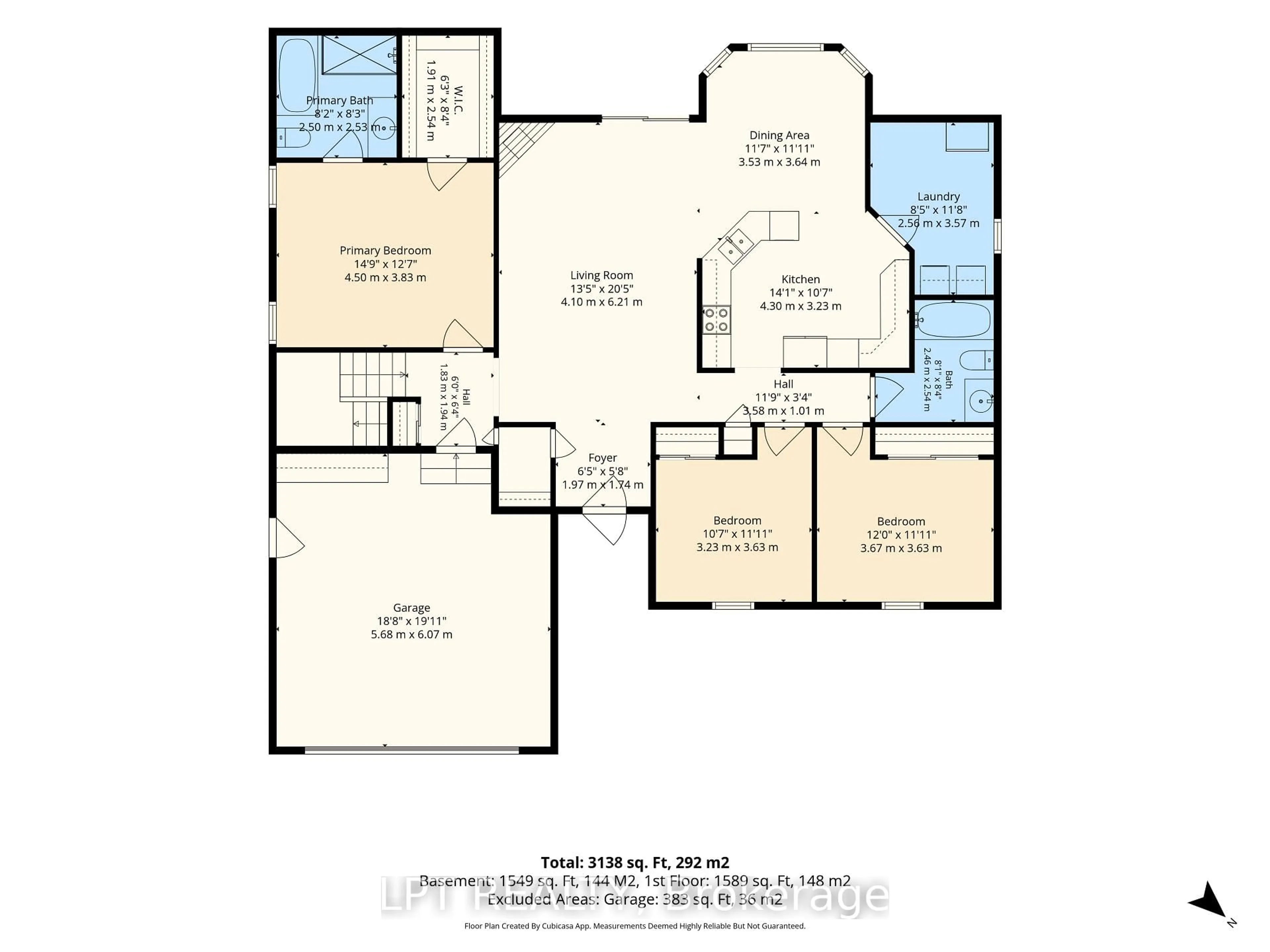 Floor plan for 10011 Jenna Rd, Lambton Shores Ontario N0M 1T0