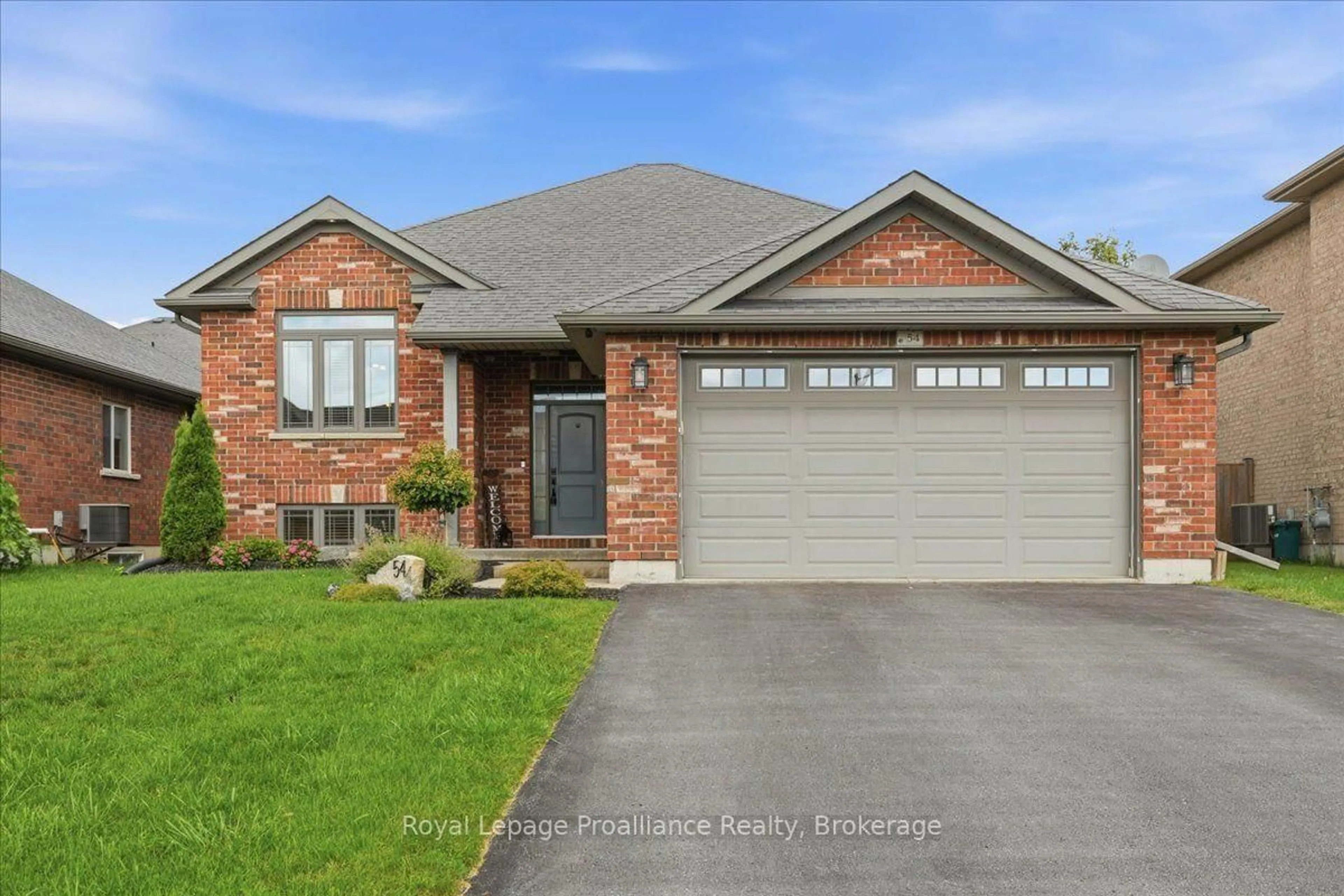 Home with brick exterior material, street for 54 Cavendish Dr, Belleville Ontario K8N 0L6